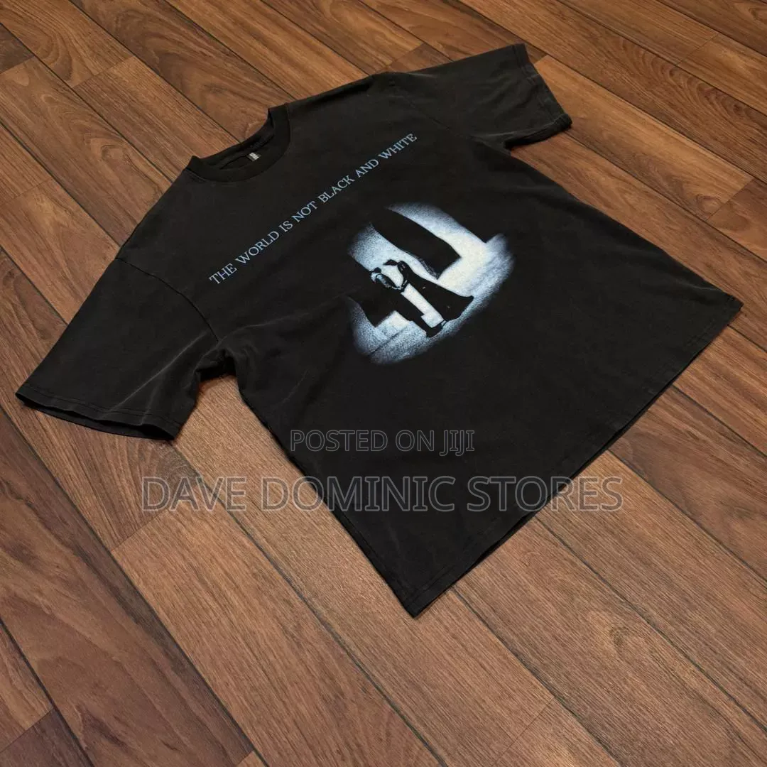 The World Is Not Black and White Graphic Shirts