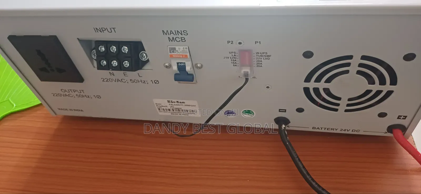 Su-Kam Falcon Pure Sine Wave Inverter 2.5kva 24v