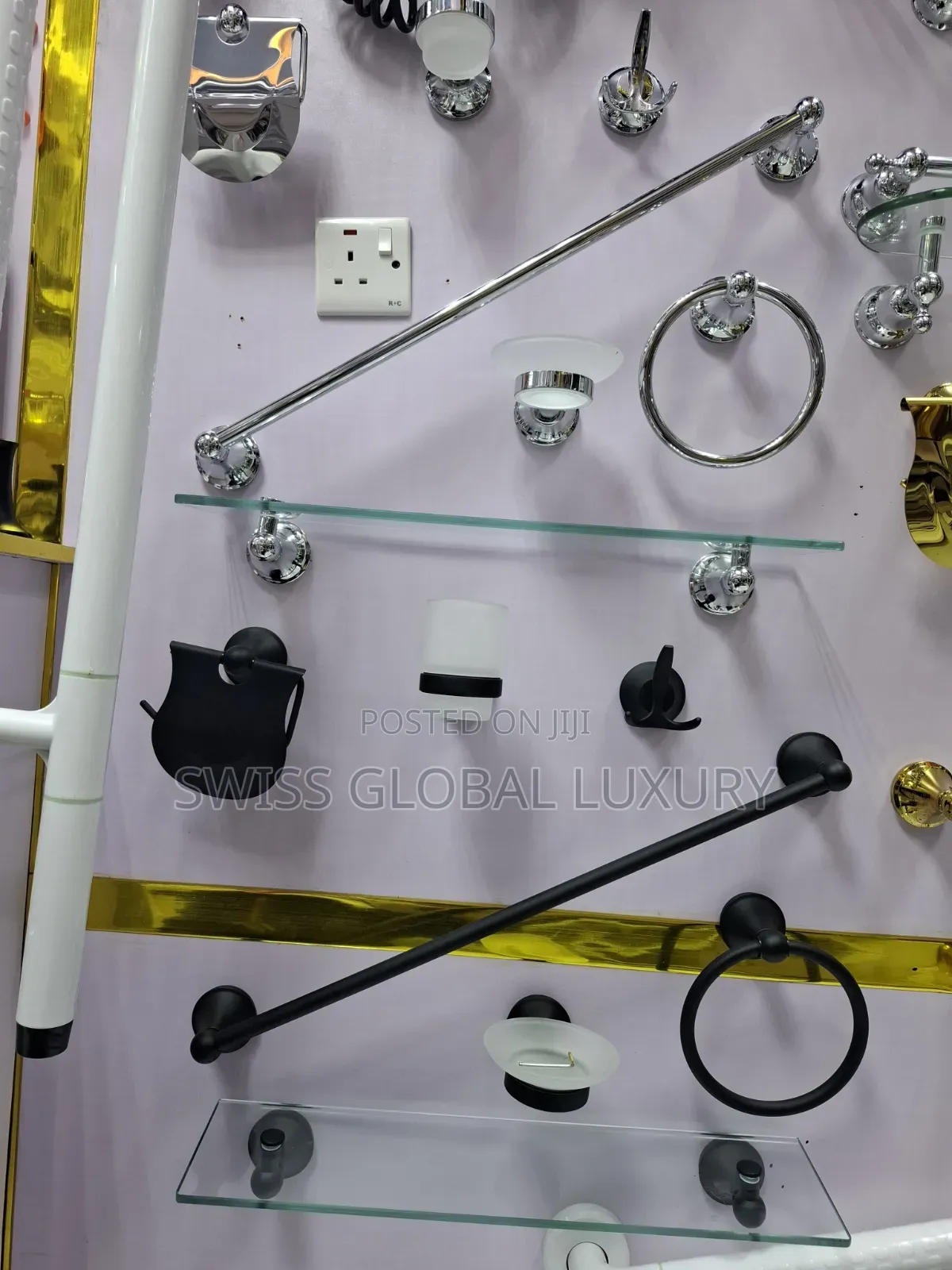 High-Quality Complete Set of Bathroom Accessories