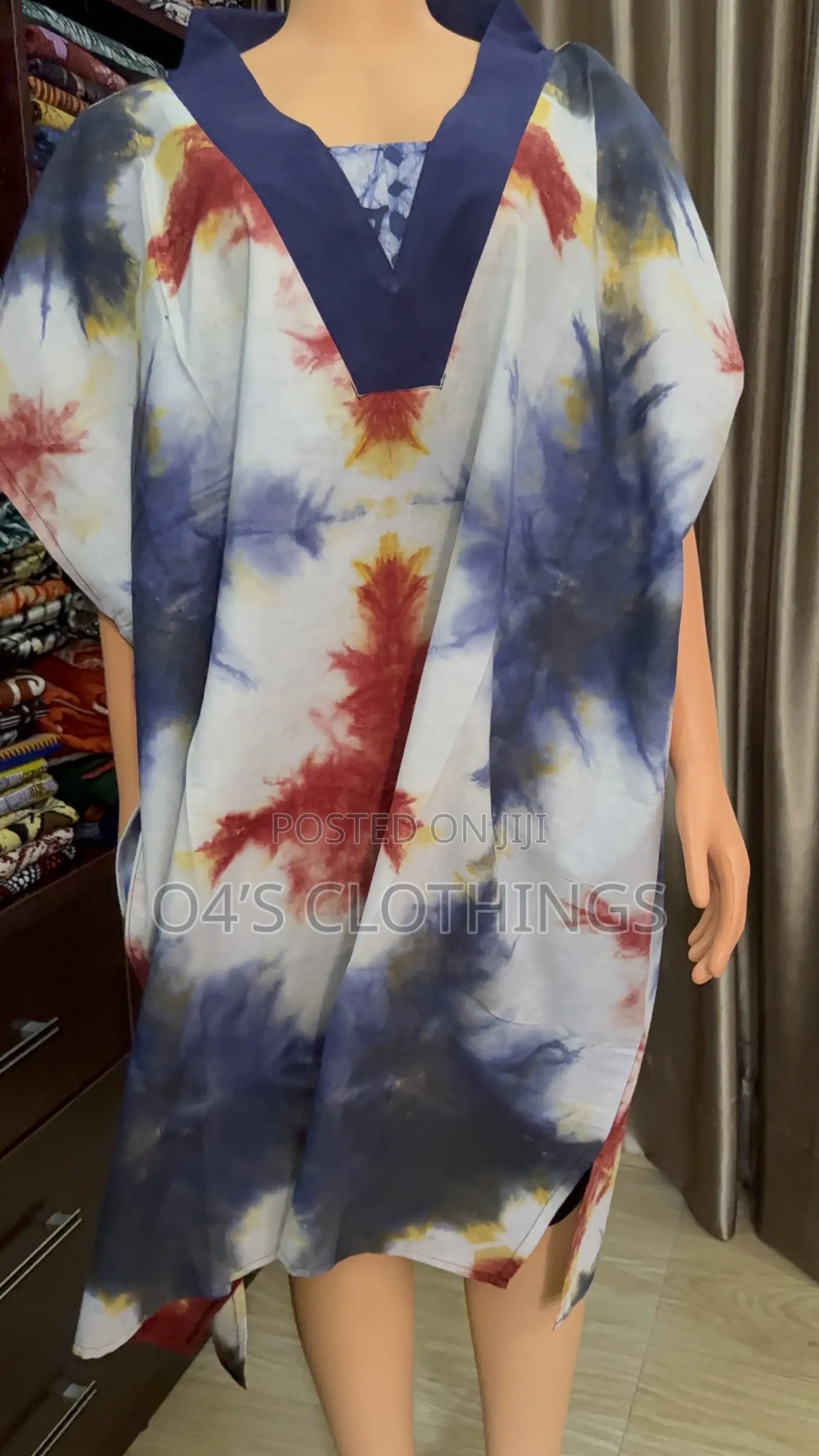 Ladies Adire Gown