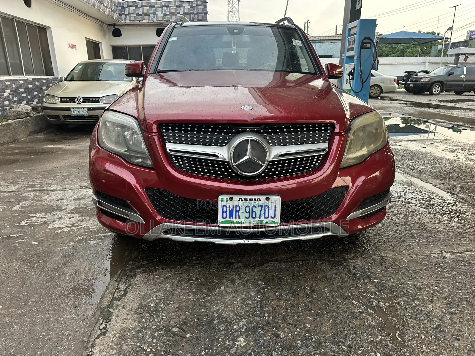 Mercedes-Benz GLK-Class 2014 Burgundy