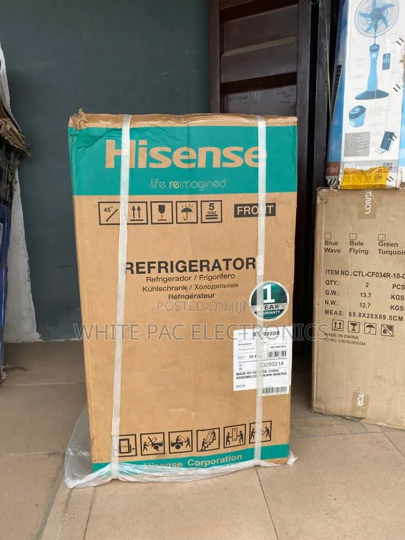 Hisense Inverter Fridge 90 Litre Single Door With Freezer Fast Cooling