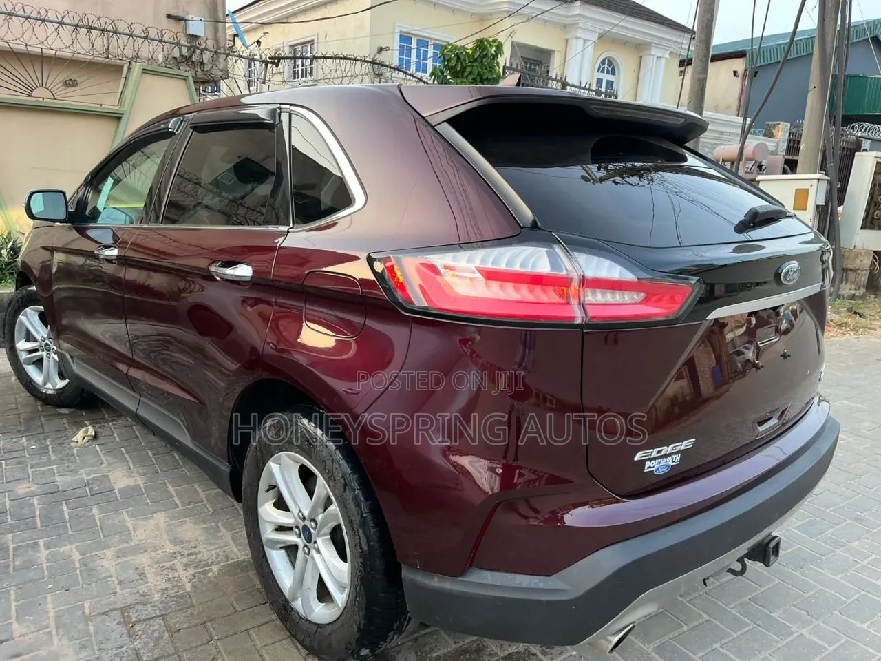 Ford Edge SEL AWD 2019 Burgundy