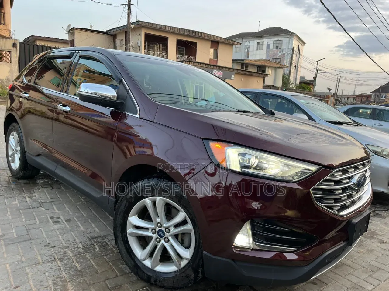 Ford Edge SEL AWD 2019 Burgundy