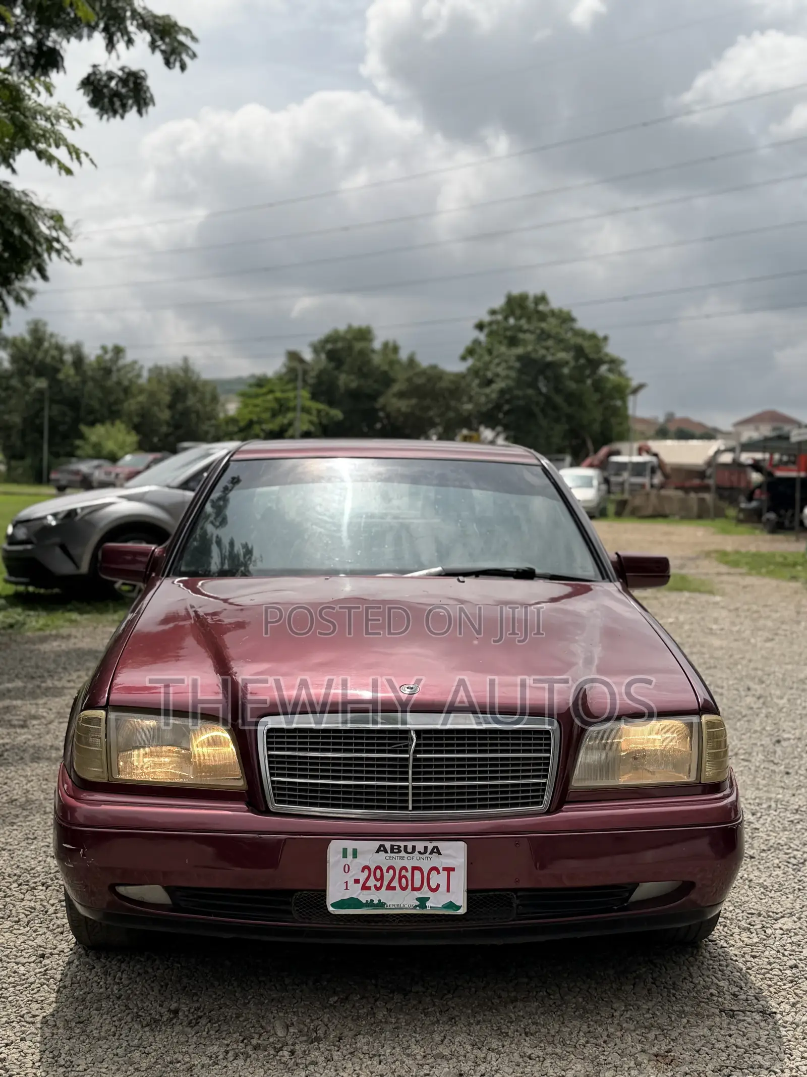 Mercedes-Benz C200 2001 Burgundy