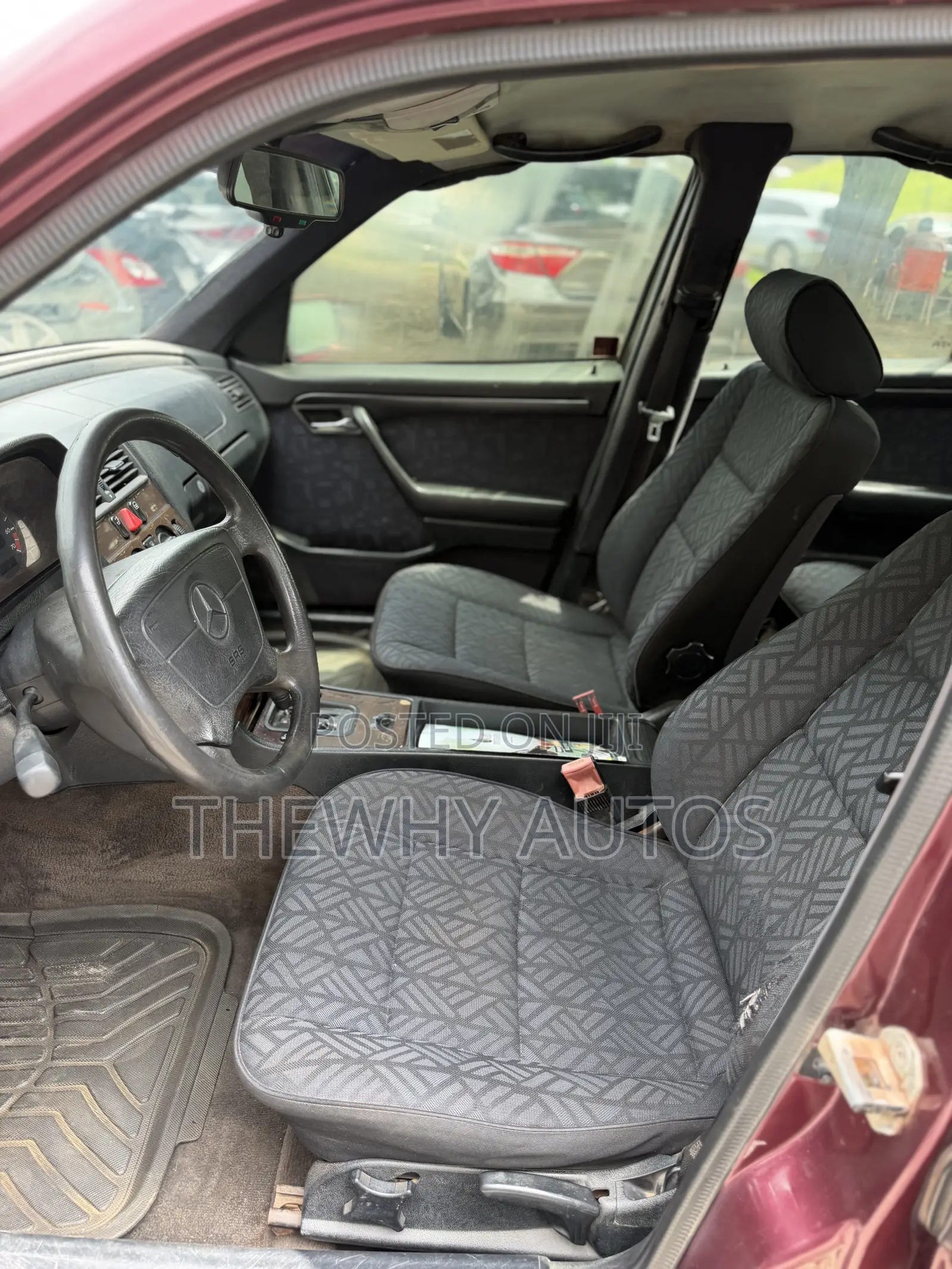 Mercedes-Benz C200 2001 Burgundy