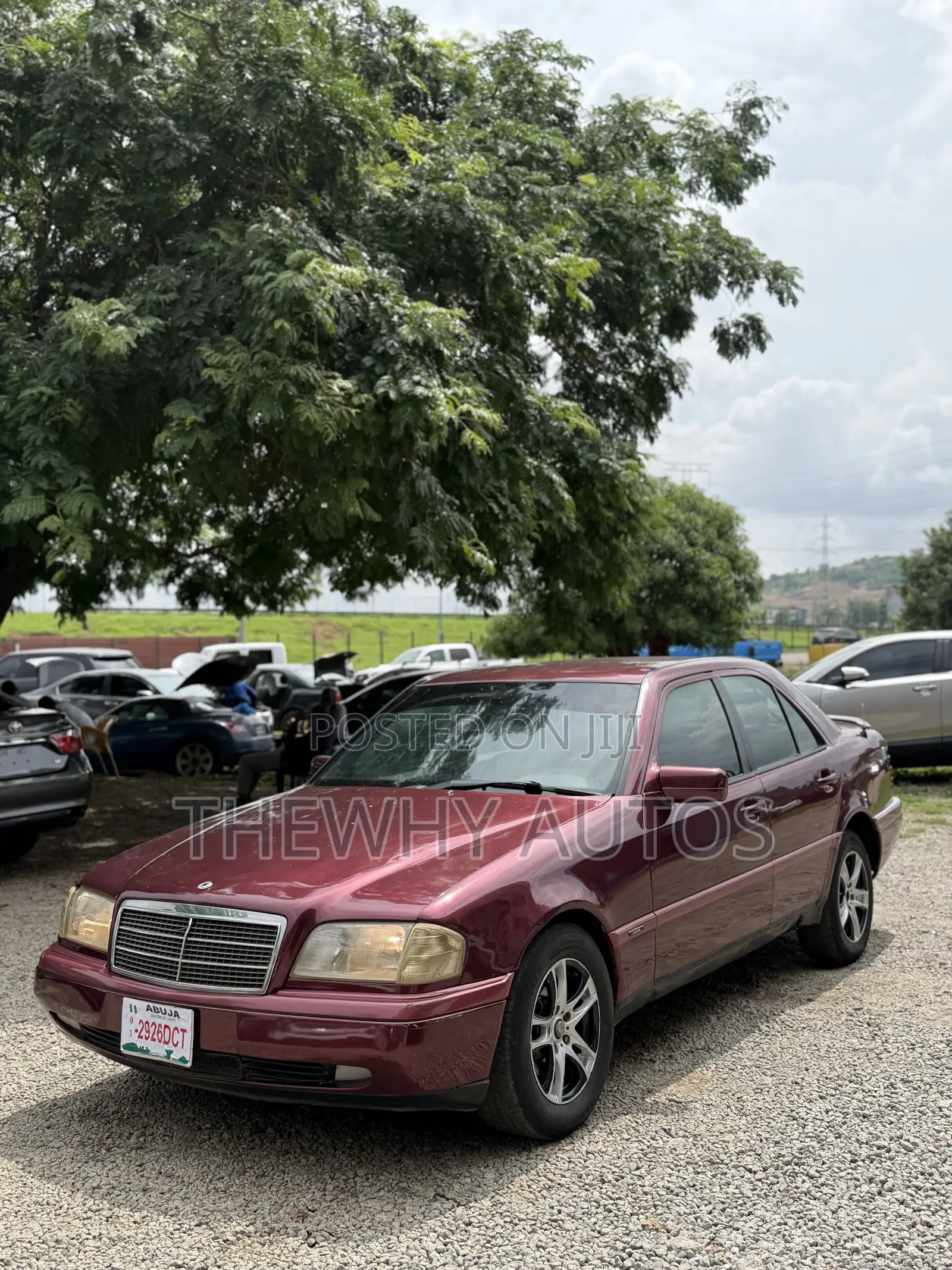 Mercedes-Benz C200 2001 Burgundy
