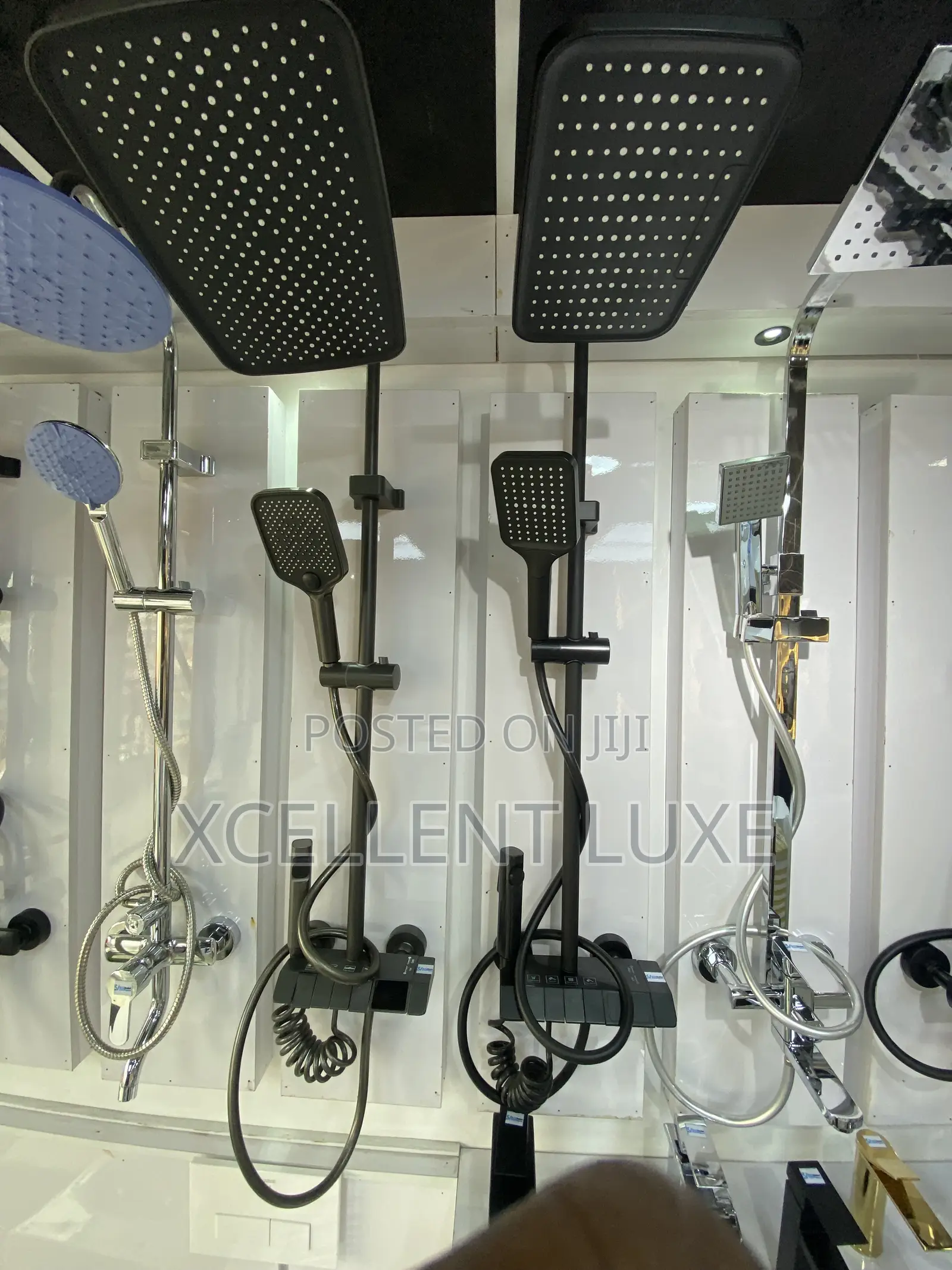 Piano Shower Mixer With Digital Display