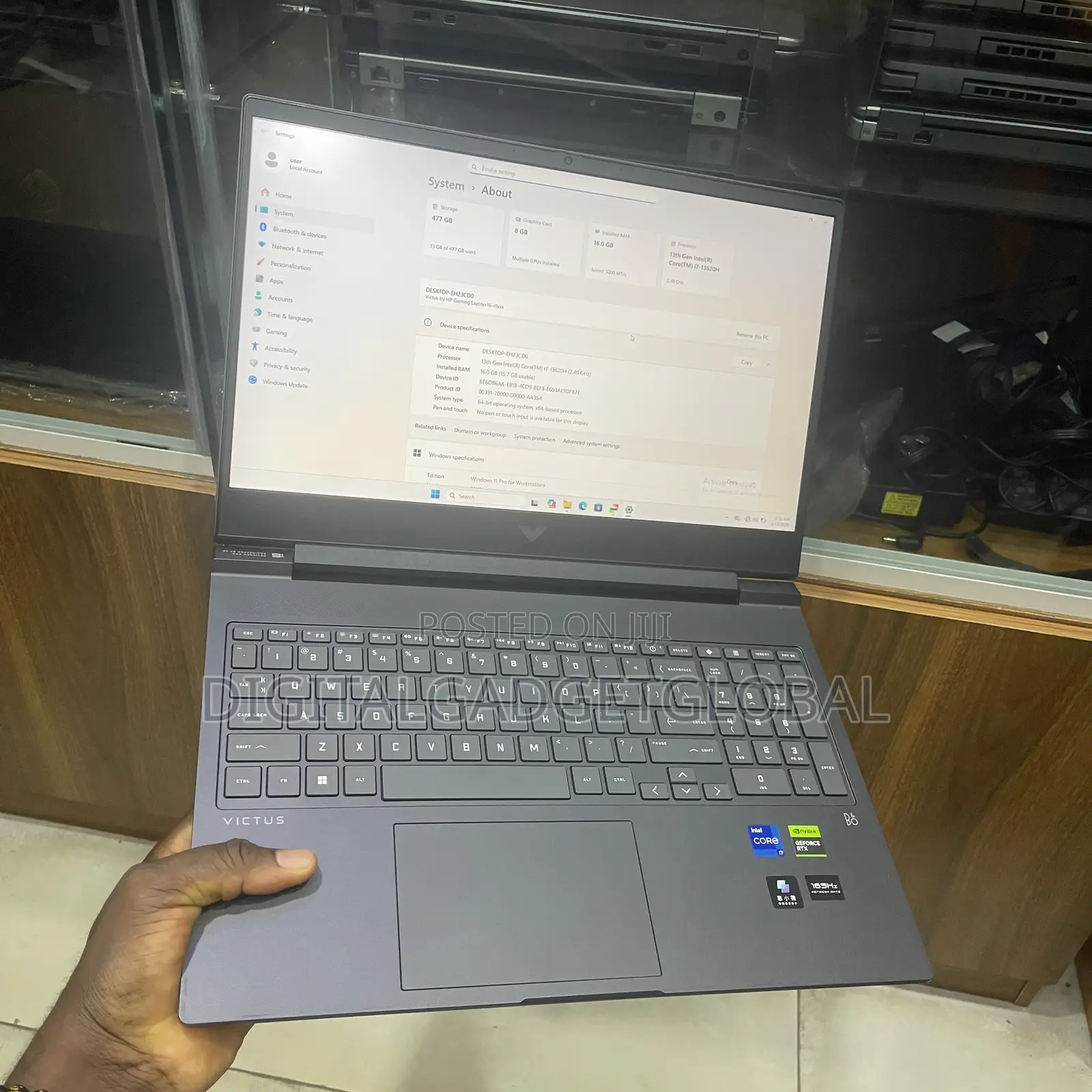 Laptop HP Victus 15 4GB Intel Core i7 SSHD (Hybrid) 512GB