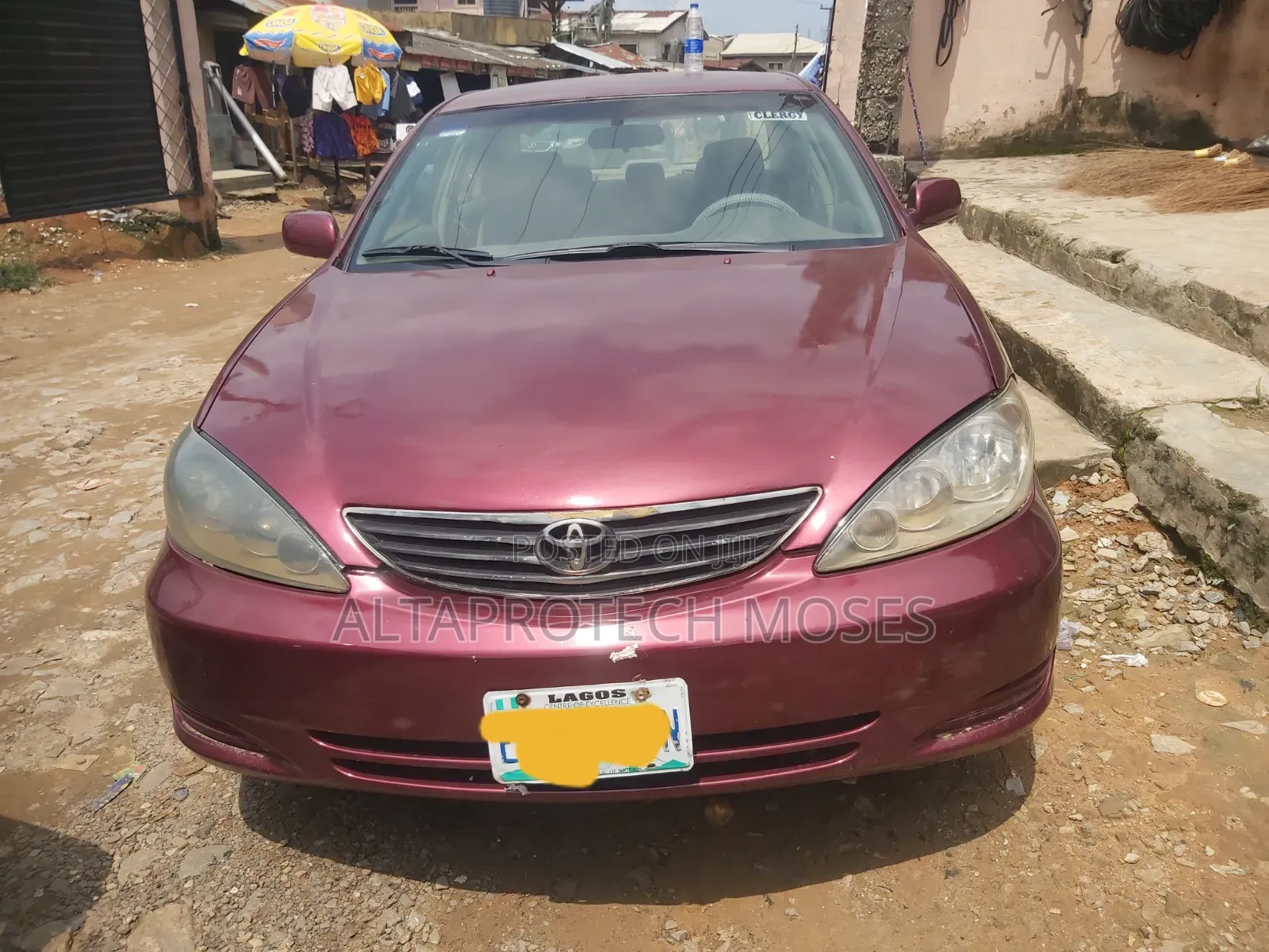Toyota Camry LE V6 4dr Sedan (3.0L 6cyl 5A) 2005 Red