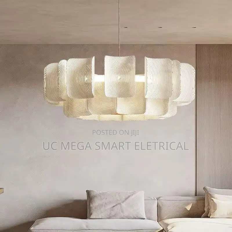 Modern Simplicity Cream Eye Protection Tablets Led Pendant Lights