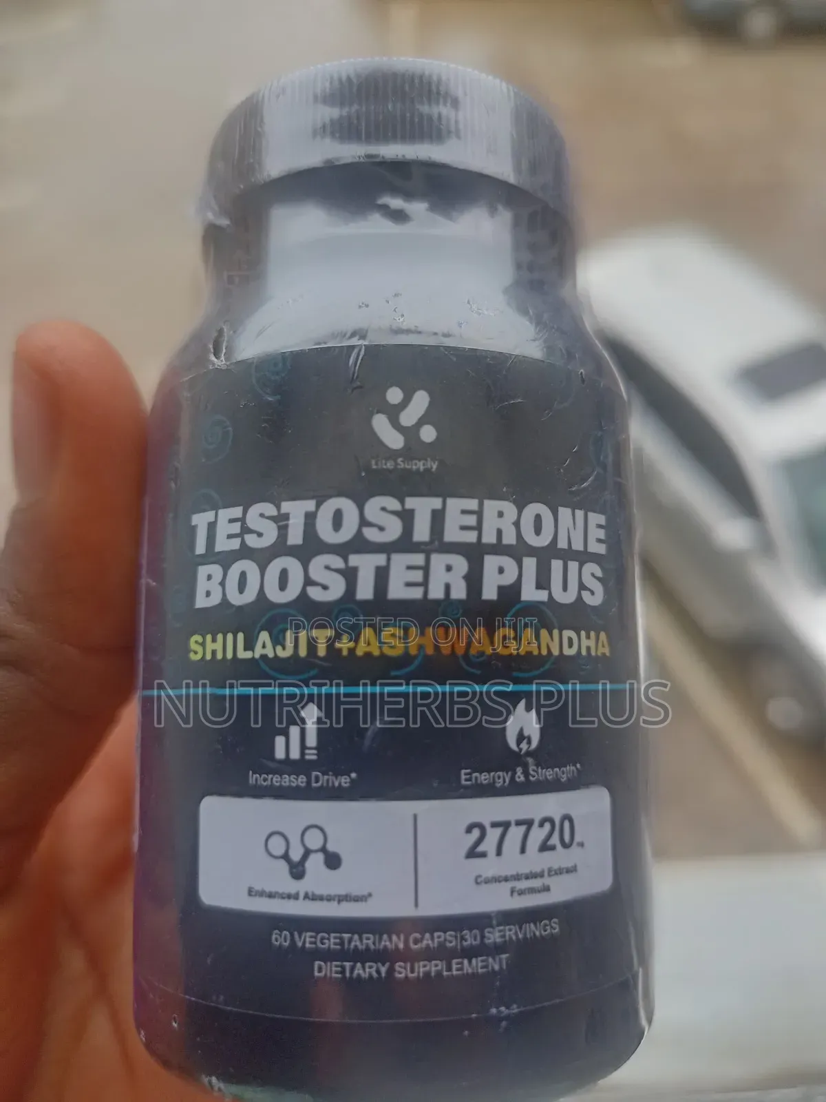 Testosterone Booster Plus Capsule:Men's Energy,Libido Strength Booster