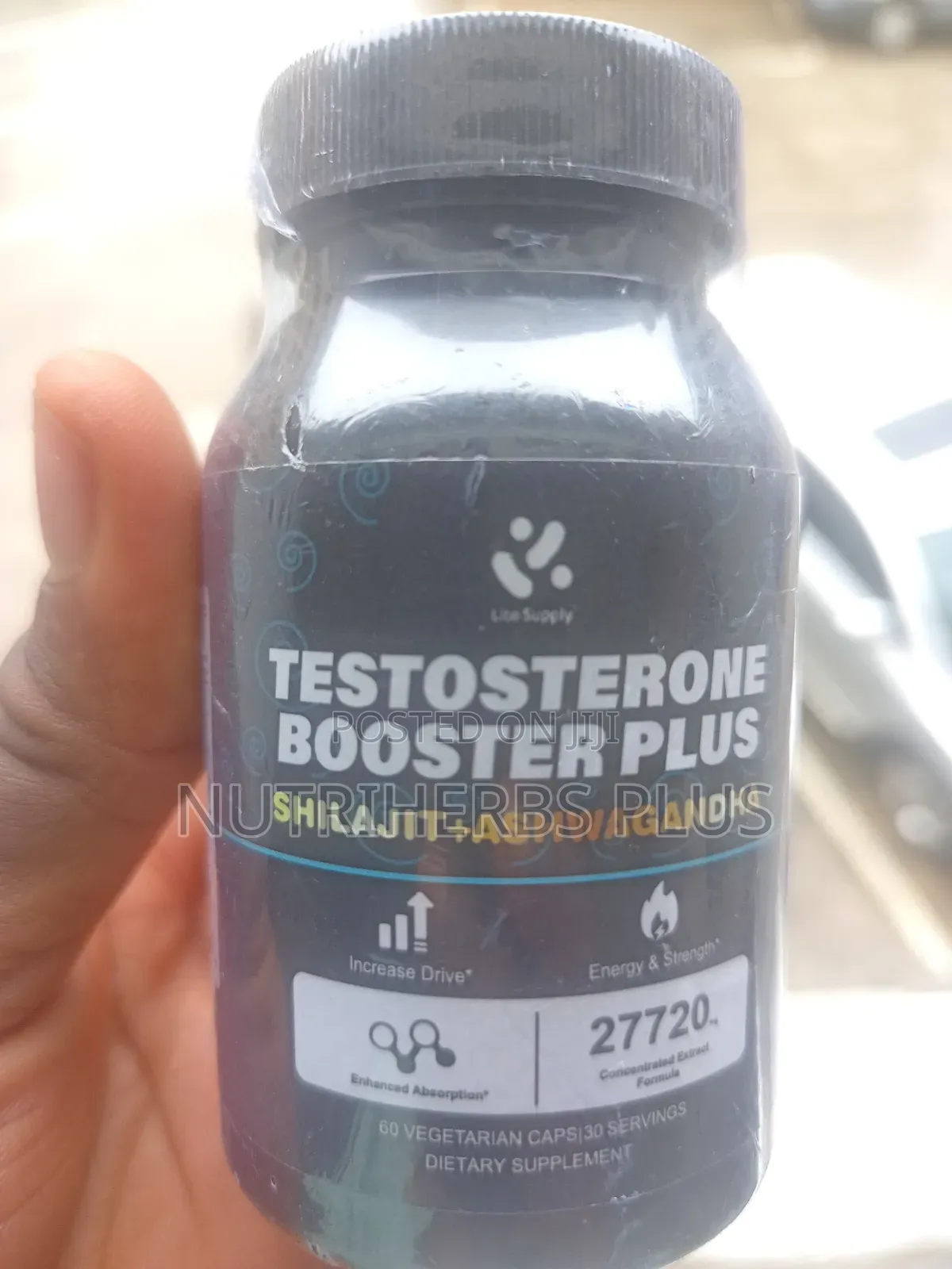 Testosterone Booster Plus Capsule:Men's Energy,Libido Strength Booster