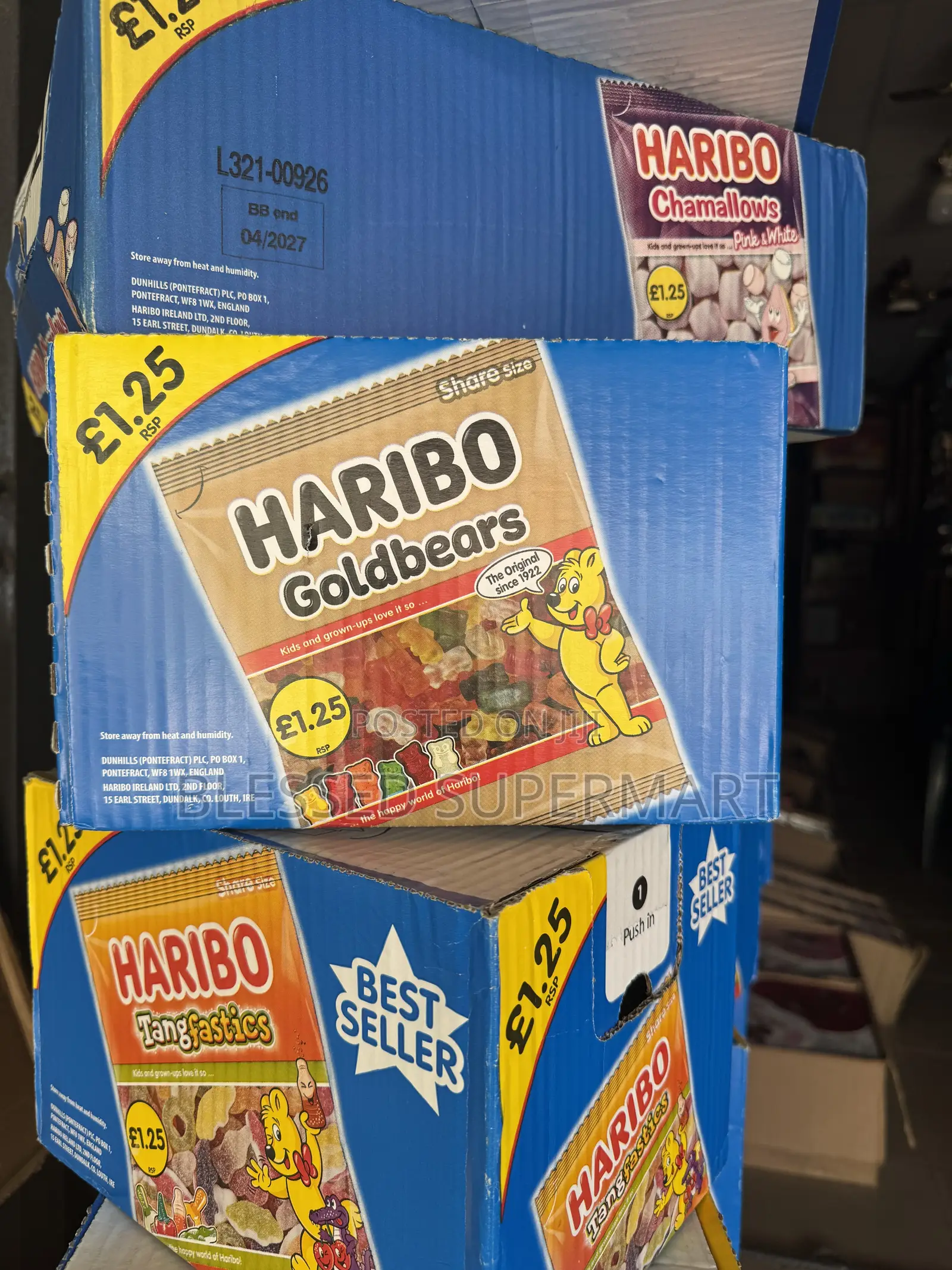 Haribo Gummy Bears (Pack of 12)