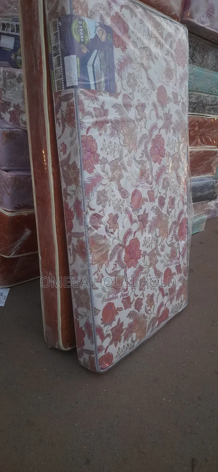 3 Fit by 6inches Semi Orthopaedic Mattress