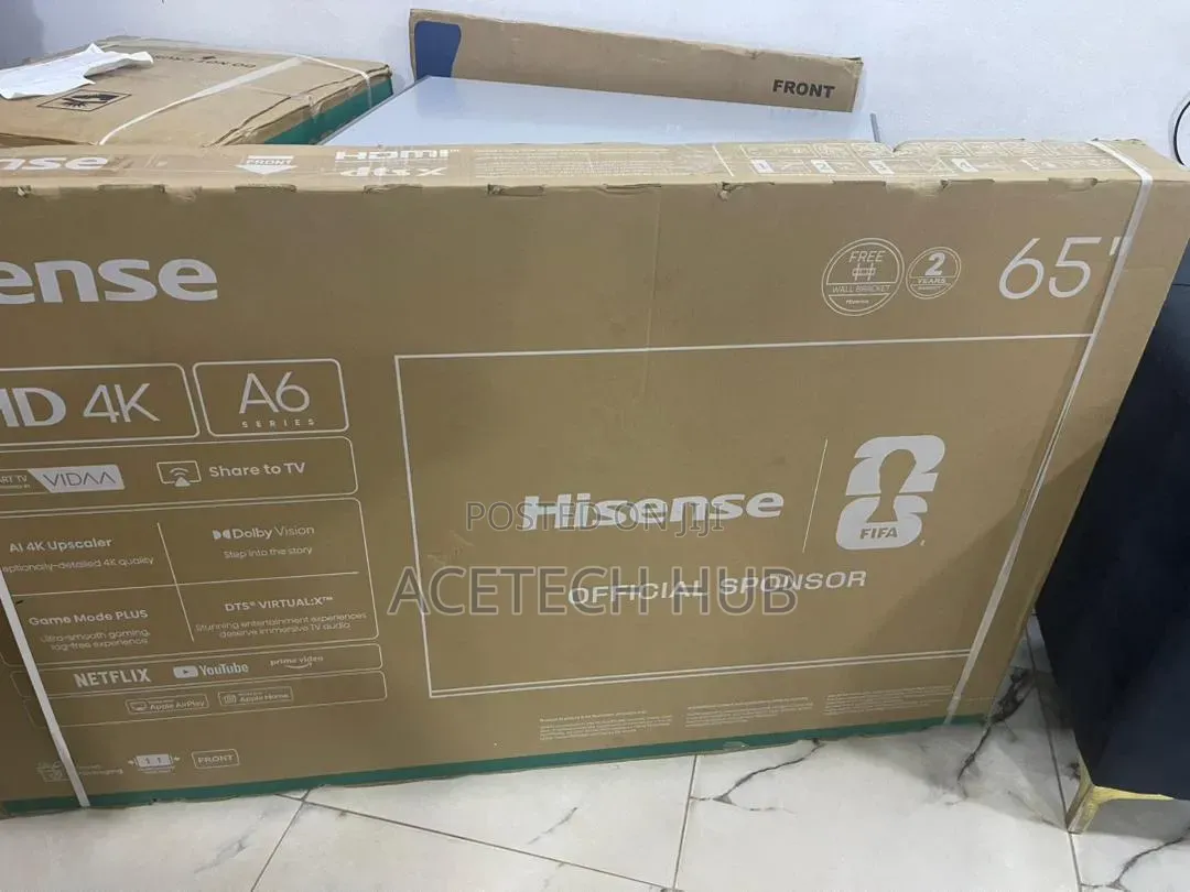 Hisense 65" Uhd Smart Tv – Crystal Clear Display