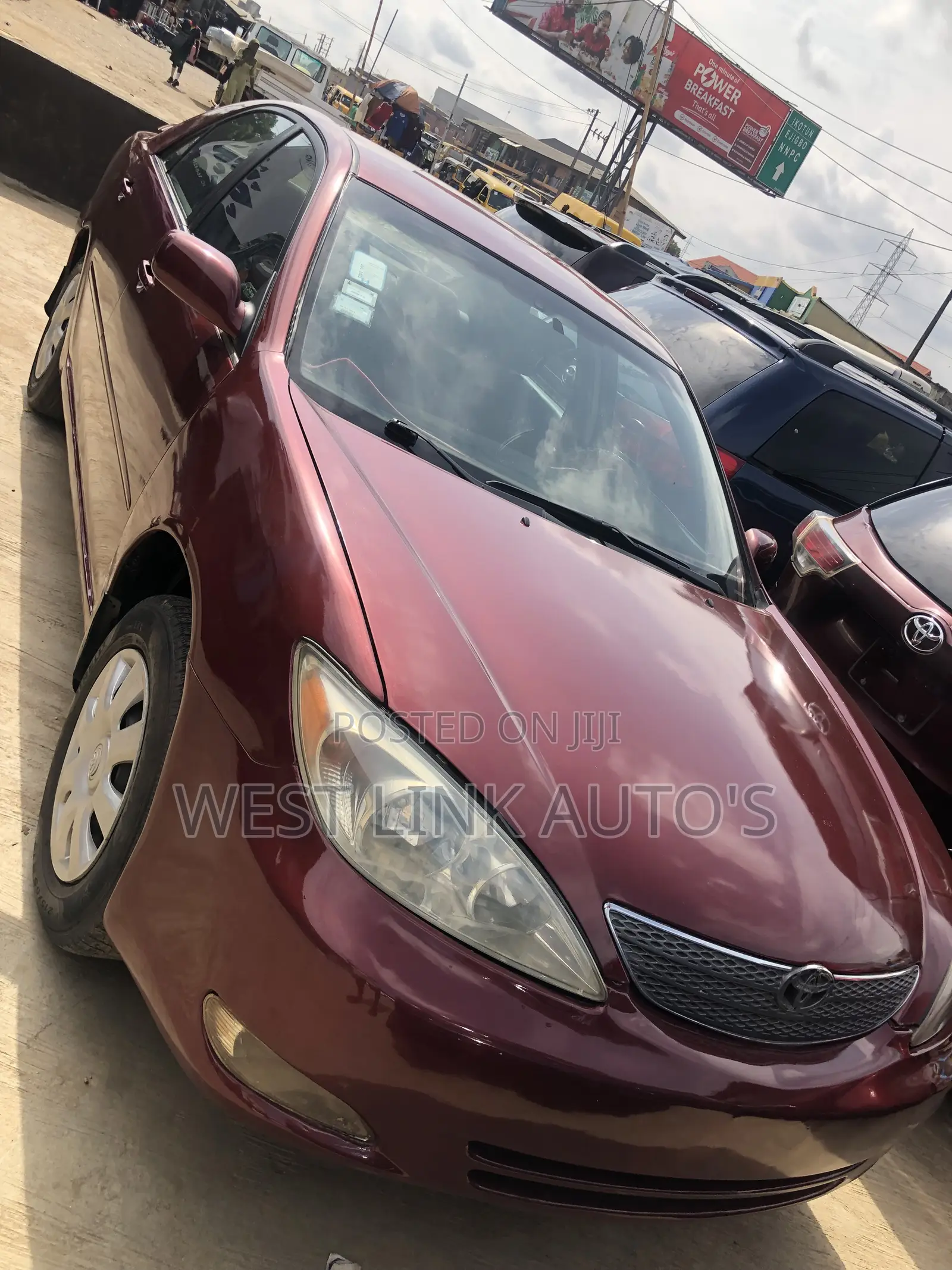 Toyota Camry LE 4dr Sedan (2.4L 4cyl 4A) 2004 Red