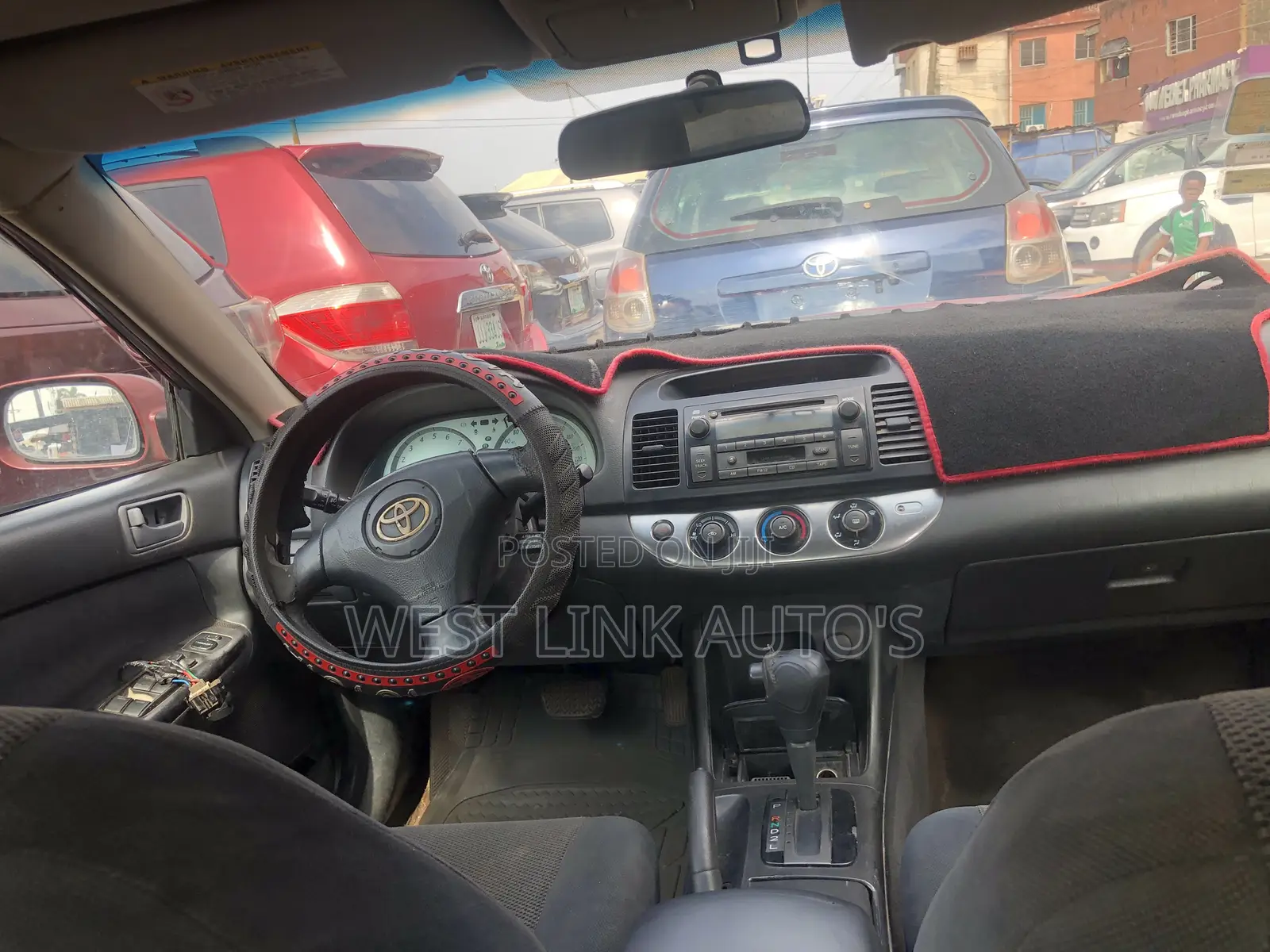 Toyota Camry LE 4dr Sedan (2.4L 4cyl 4A) 2004 Red