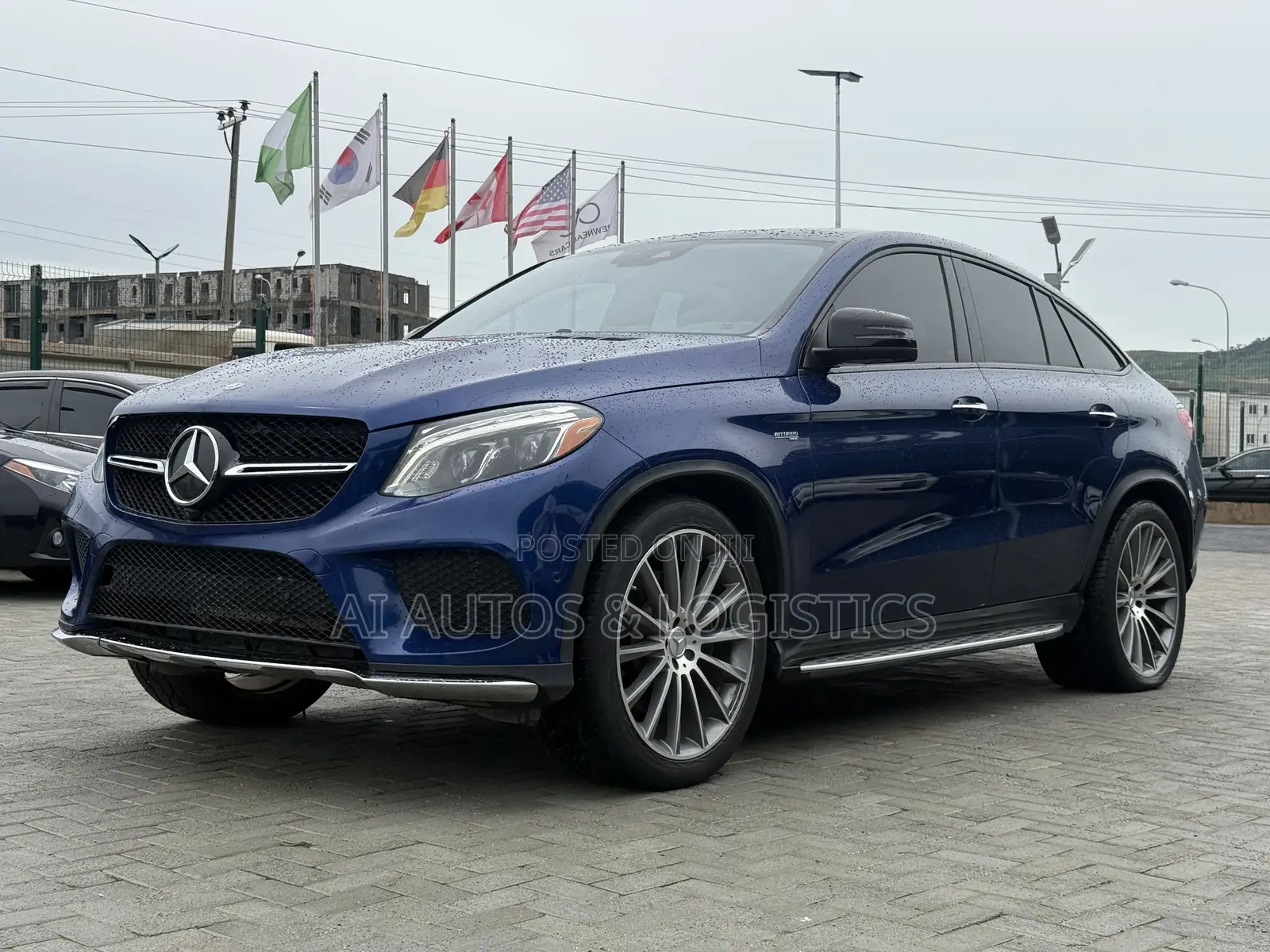 Mercedes-Benz GLE-Class AMG GLE 43 4MATIC 2019 Blue