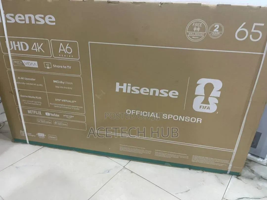Hisense 65 Inches Ultra Hd Smart Television