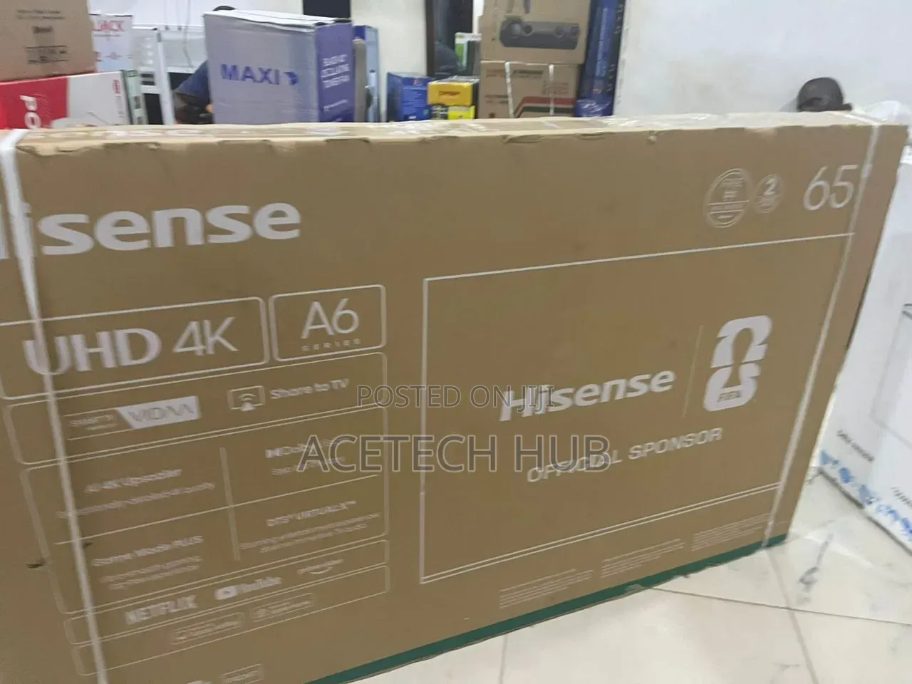 Hisense 65" Uhd Smart Tv – Sharp and Stunning