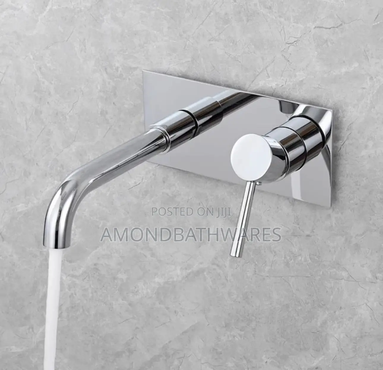 Chrome Conduit Faucet 001