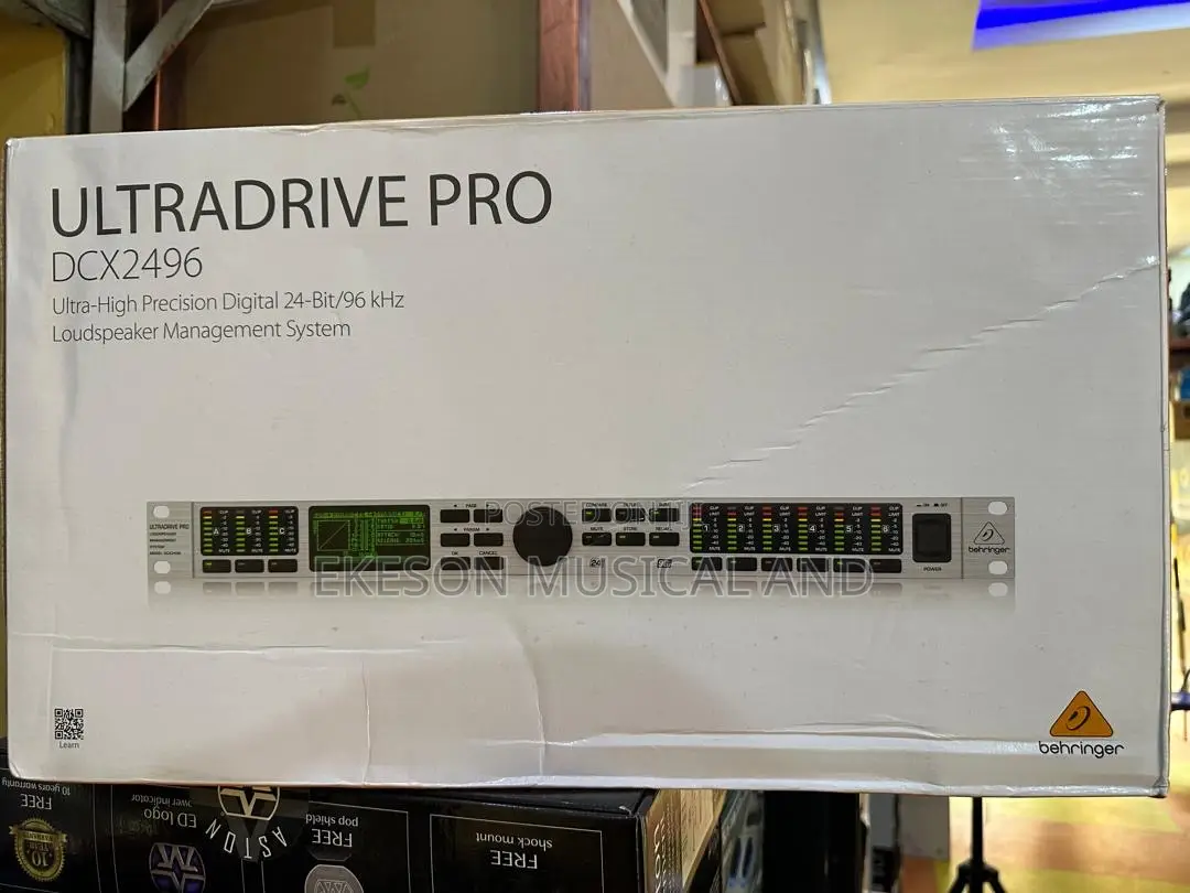 Ultradrive Pro Dcx2496 Speaker Management
