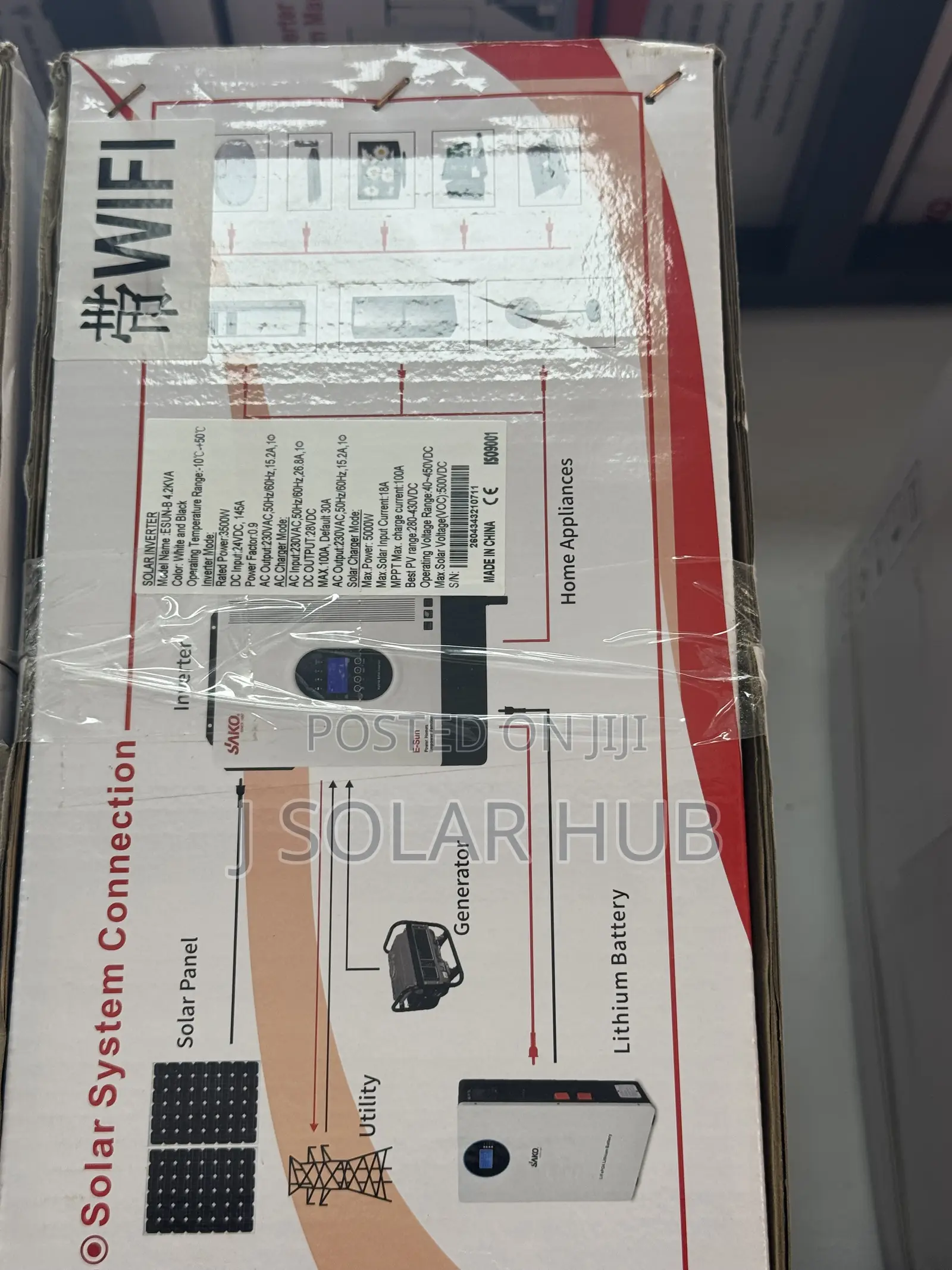 Sako 4.2kva Hybrid Solar Inverter