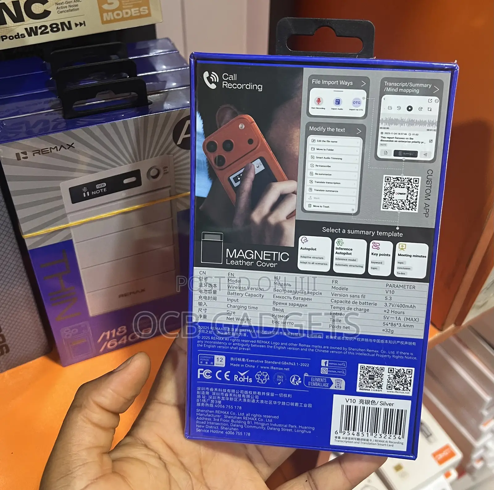 Remax Ai Voice Recorder