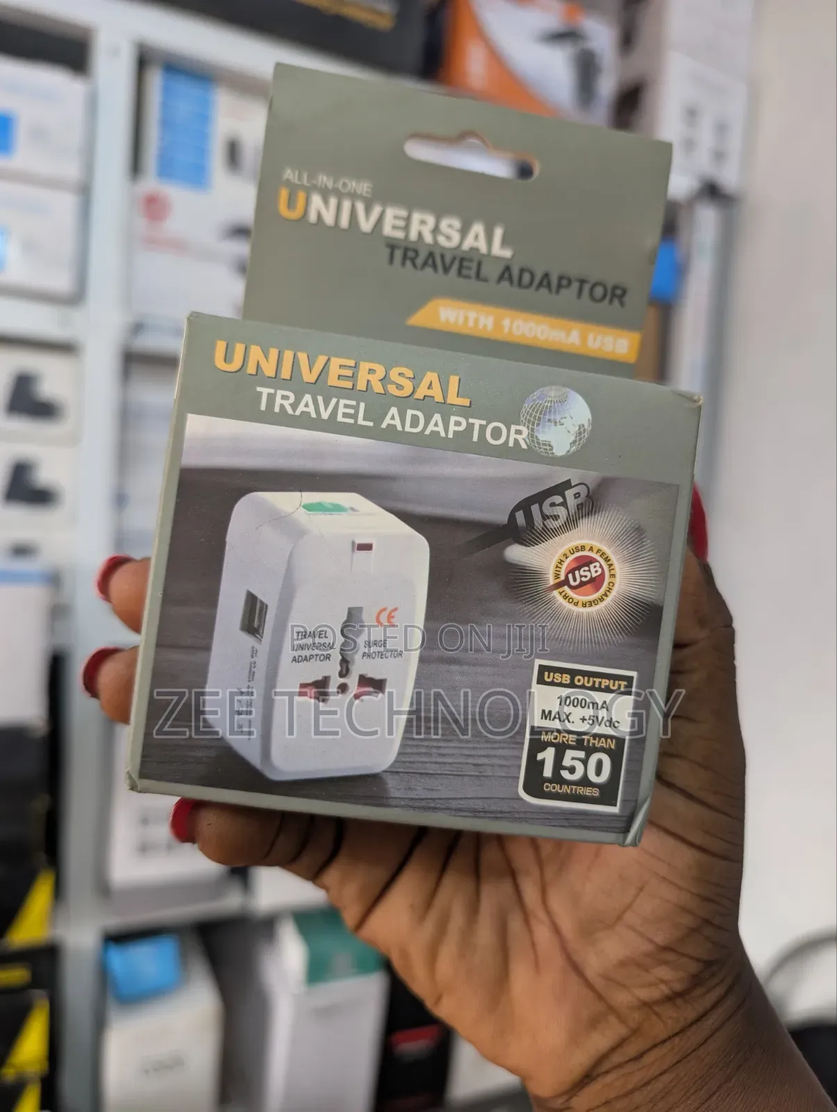 Multipurpose Travellers Adapter With Usb Bv