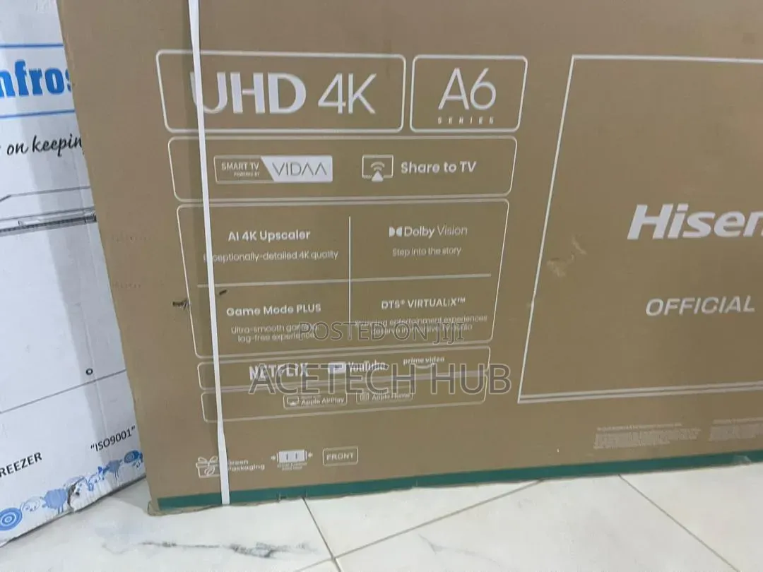 Enjoy Stunning Uhd Visuals With Hisense 65" Tv