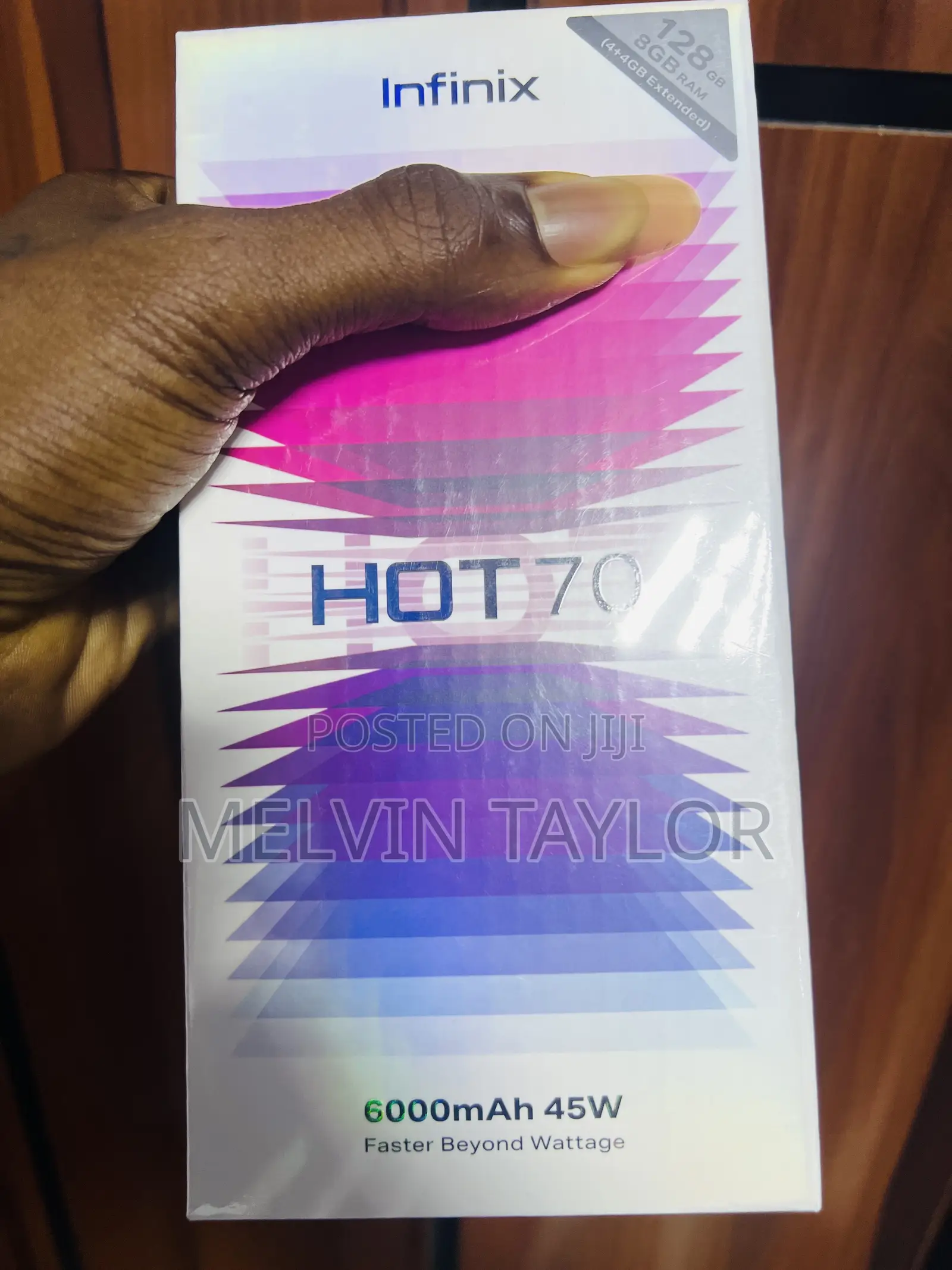 New Infinix Hot 70 128 GB