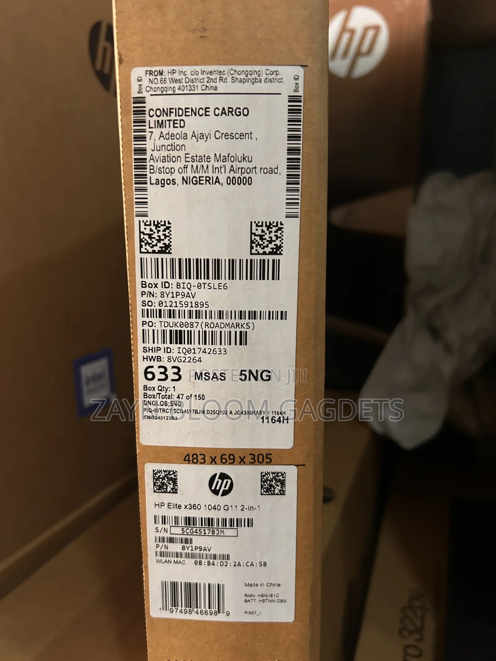 New Laptop HP EliteBook 1040 16GB Intel Core Ultra 7 SSD 512GB