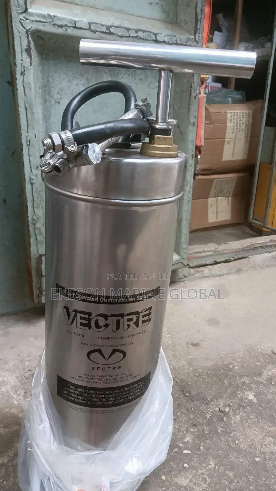 15 Liters Vectre Stainless Industrial Spray Can