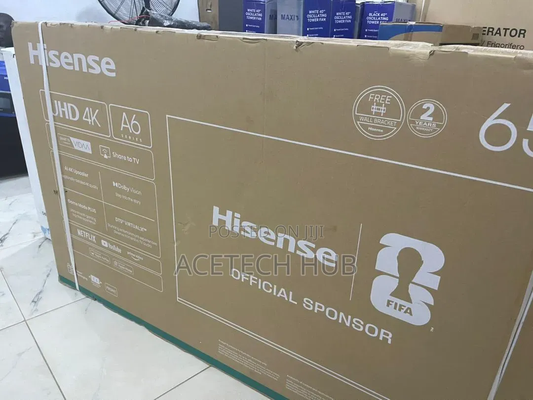 Enjoy Premium Viewing on Hisense 65" Smart Tv