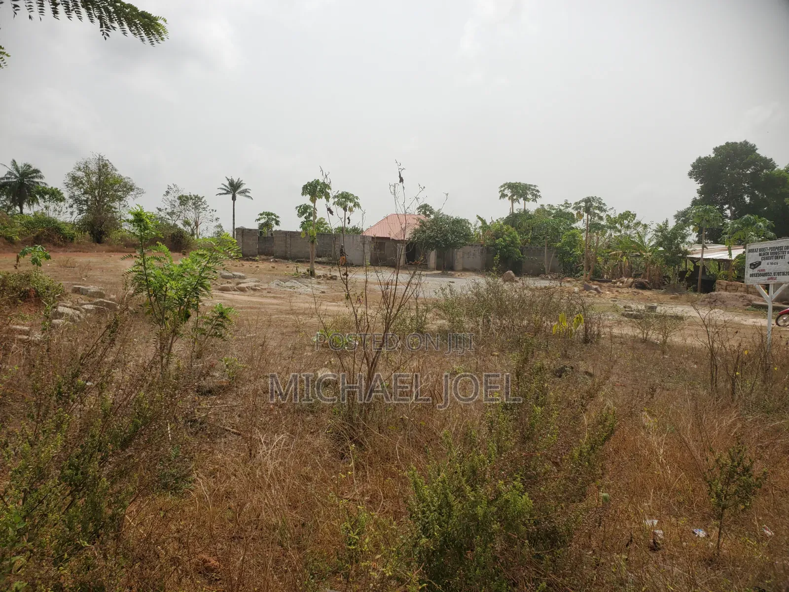 Fenced Commercial and Residential Property Measuring 100ft by 200ft