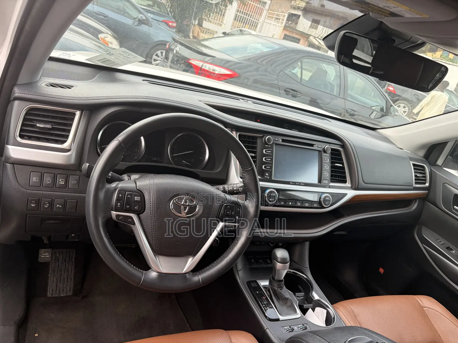 Toyota Highlander Limited 4x4 V6 (3.5L 6cyl 8A) 2018 White