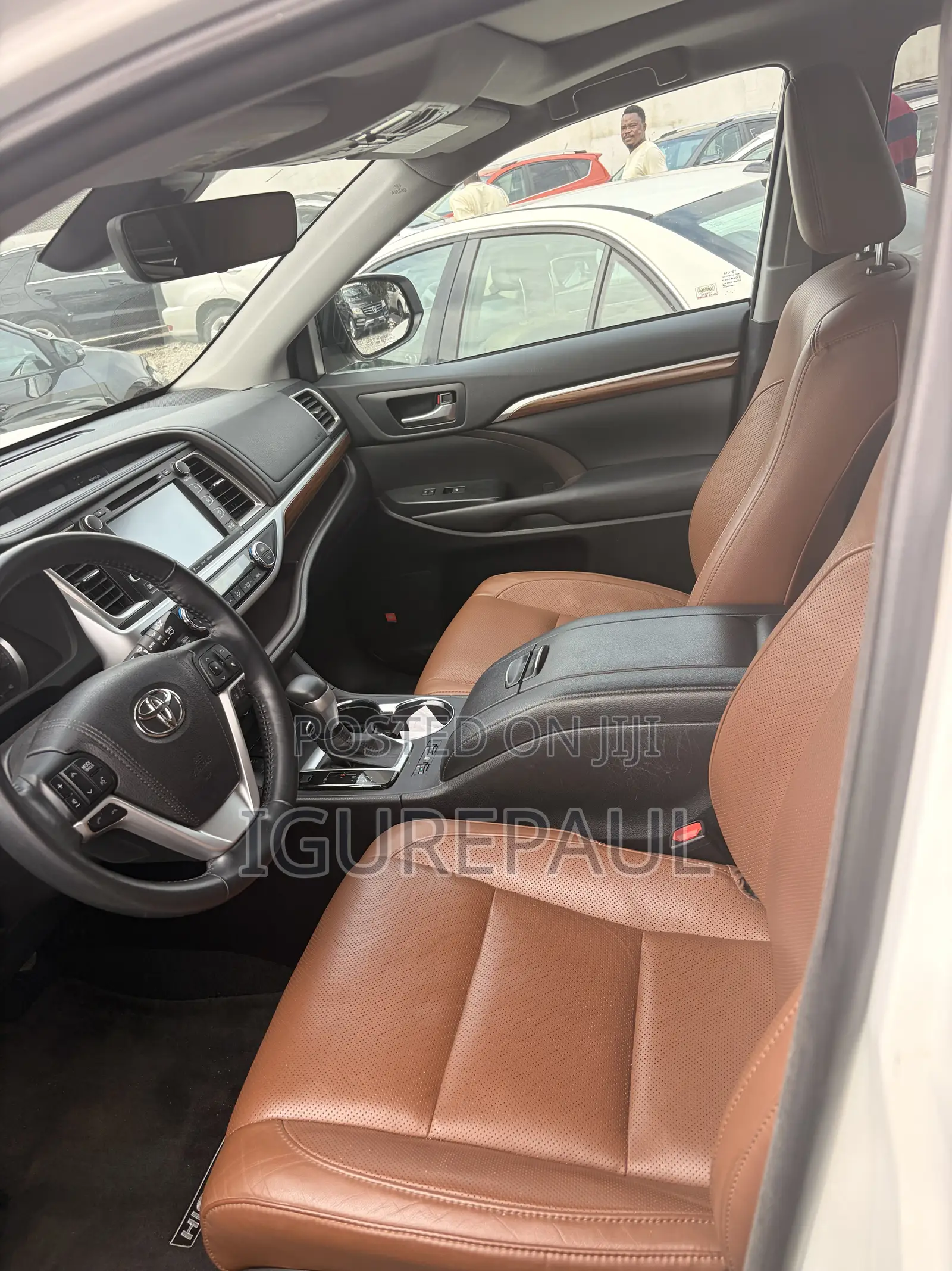 Toyota Highlander Limited 4x4 V6 (3.5L 6cyl 8A) 2018 White