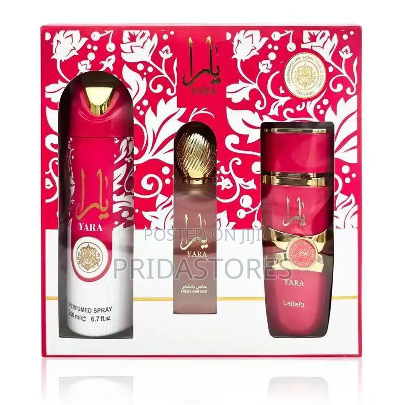 Lattafa Yara for Women 3-Piece Gift Set
