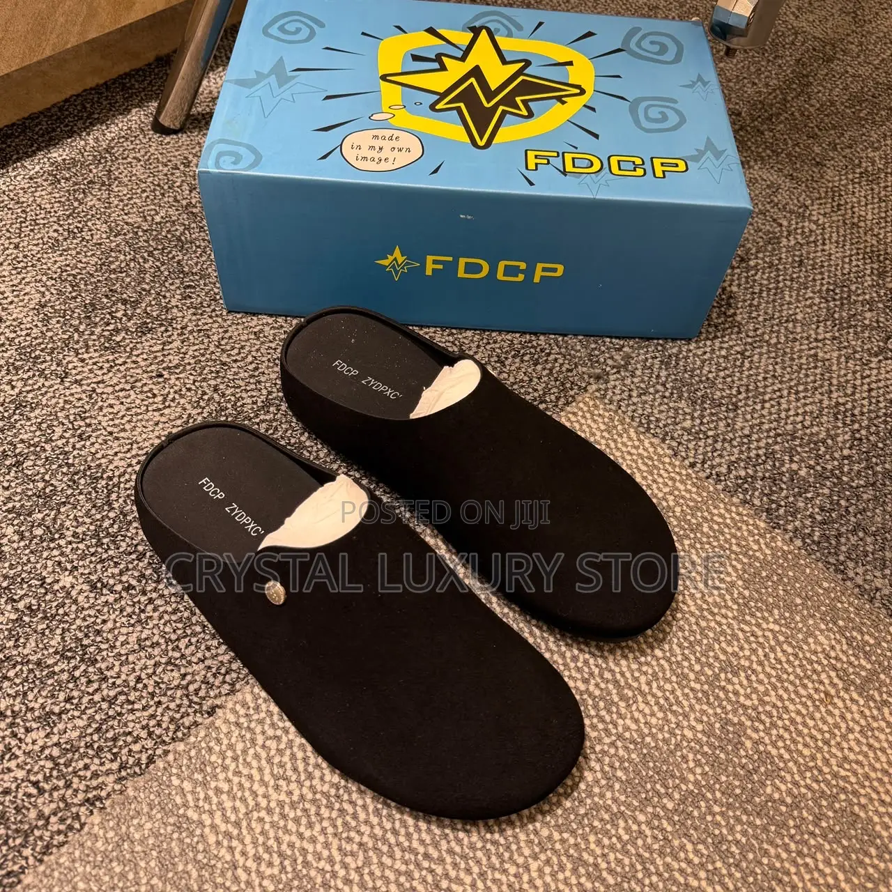 FDCP Quality Luxury Men Suede Half Shoe