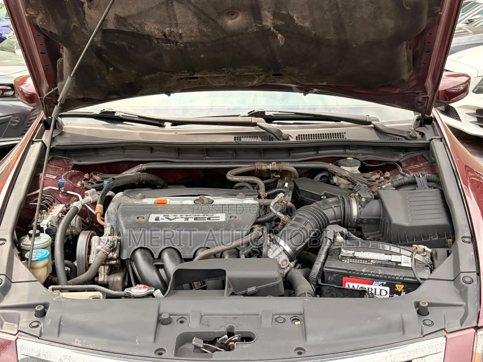 Honda Accord 2.4 EX 2008 Burgundy