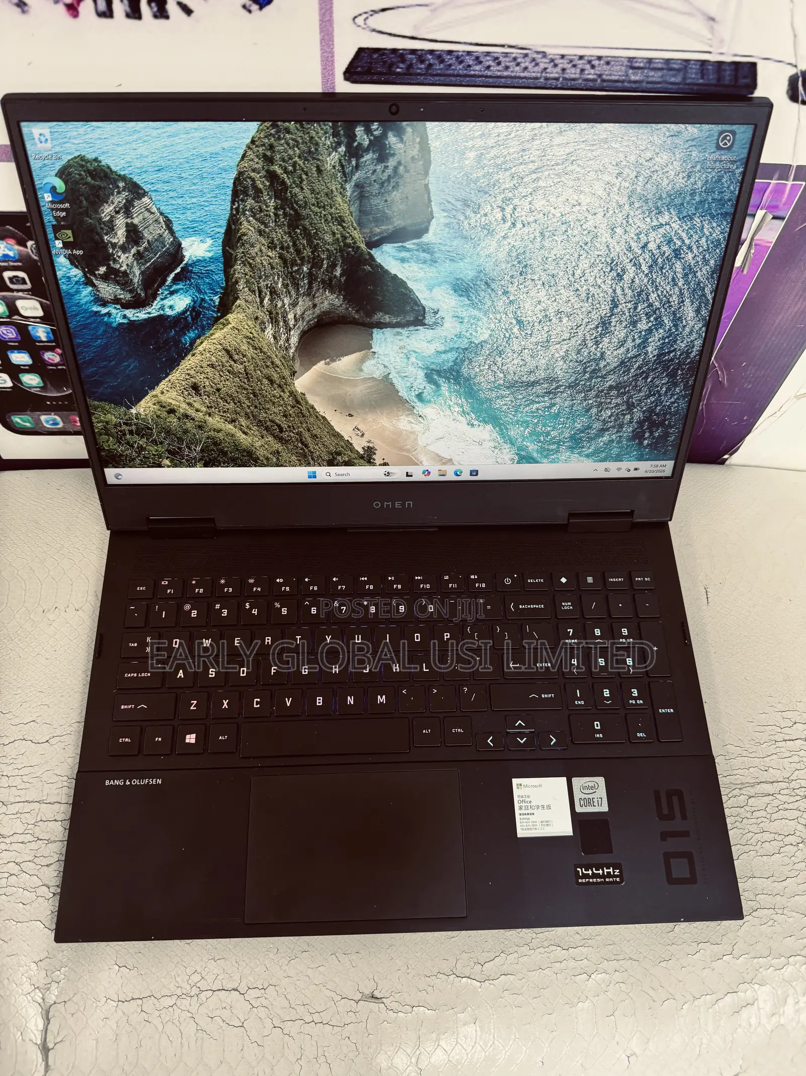 Laptop HP Omen 16 16GB Intel Core i7 SSD 512GB