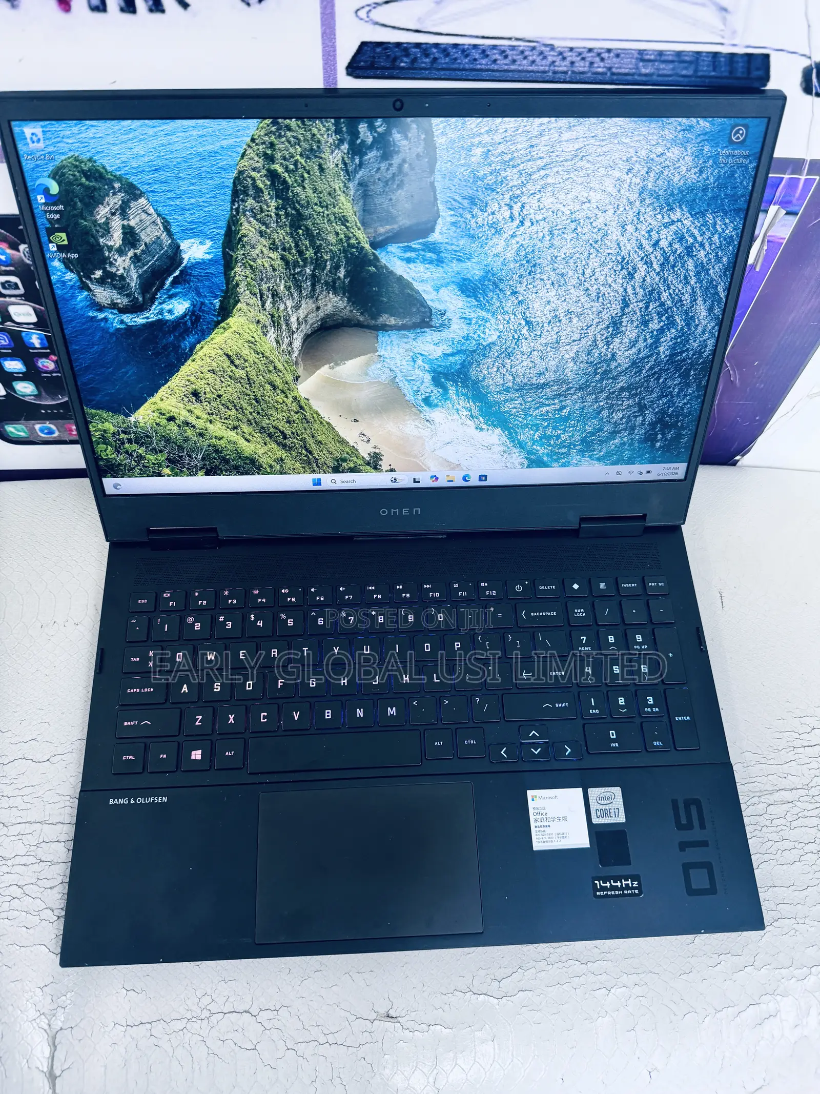 Laptop HP Omen 16 16GB Intel Core i7 SSD 512GB