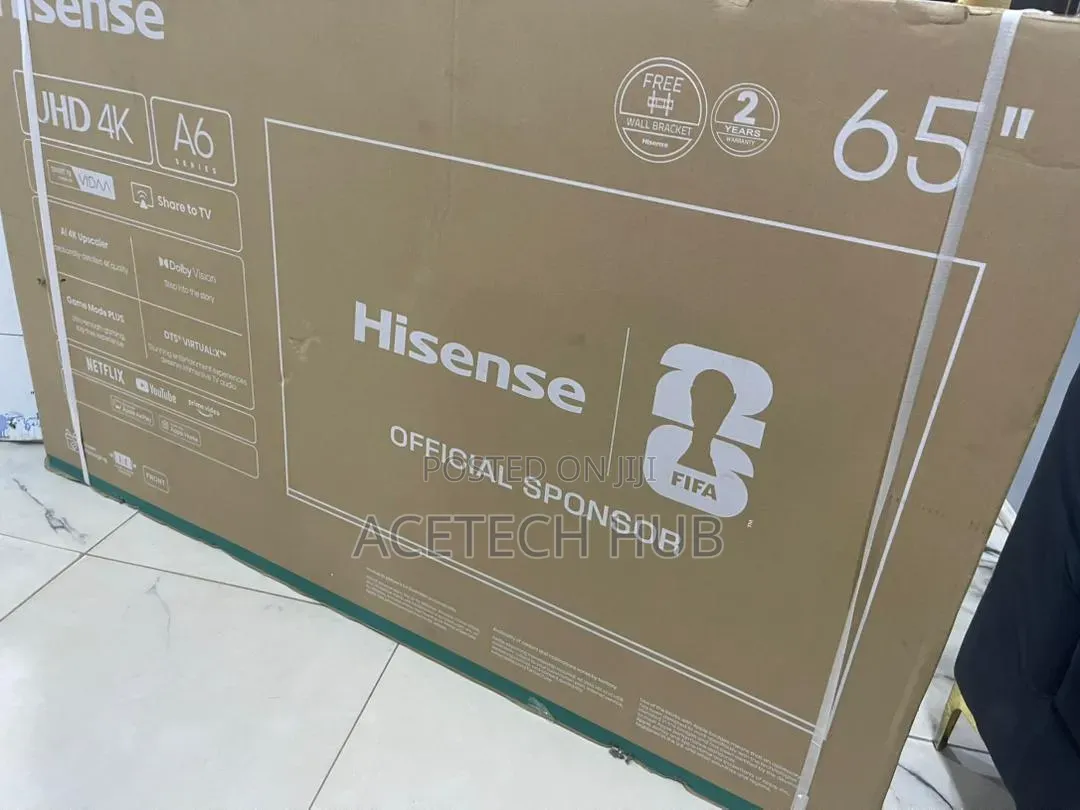 Upgrade to Hisense 65" Smart Tv Today