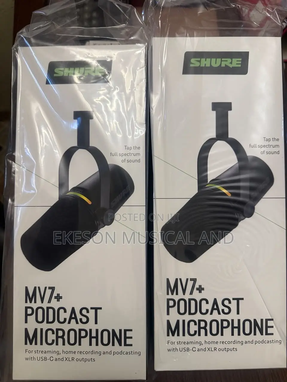 Shure Podcast Mv7+