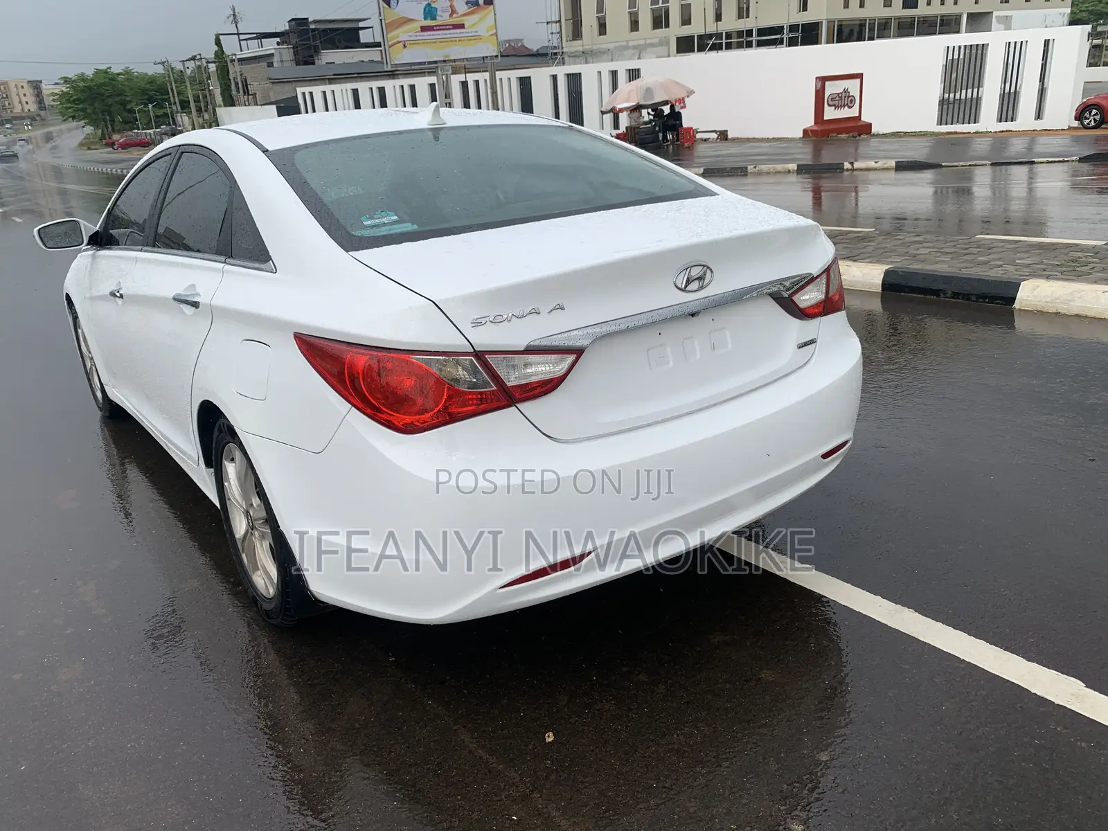 Hyundai Sonata Limited 2.0T Sedan (2.0L 4cyl 6A) 2012 White