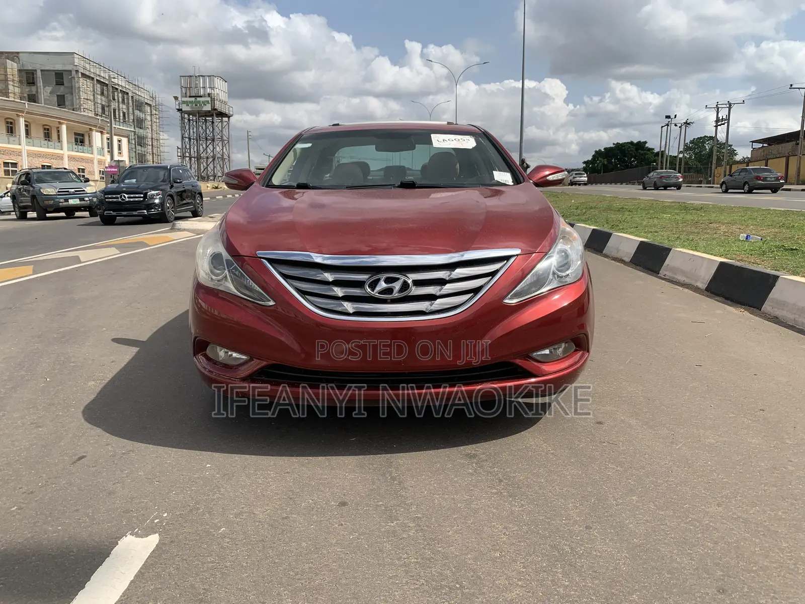 Hyundai Sonata Limited 2.0T Sedan (2.0L 4cyl 6A) 2013 Red