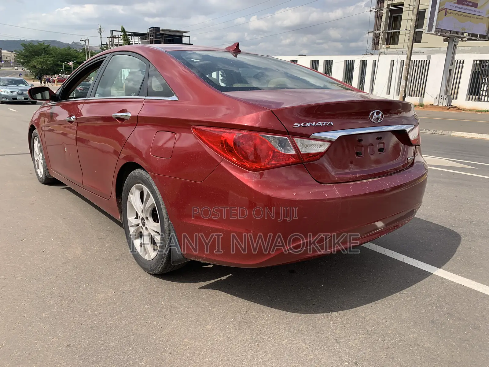 Hyundai Sonata Limited 2.0T Sedan (2.0L 4cyl 6A) 2013 Red