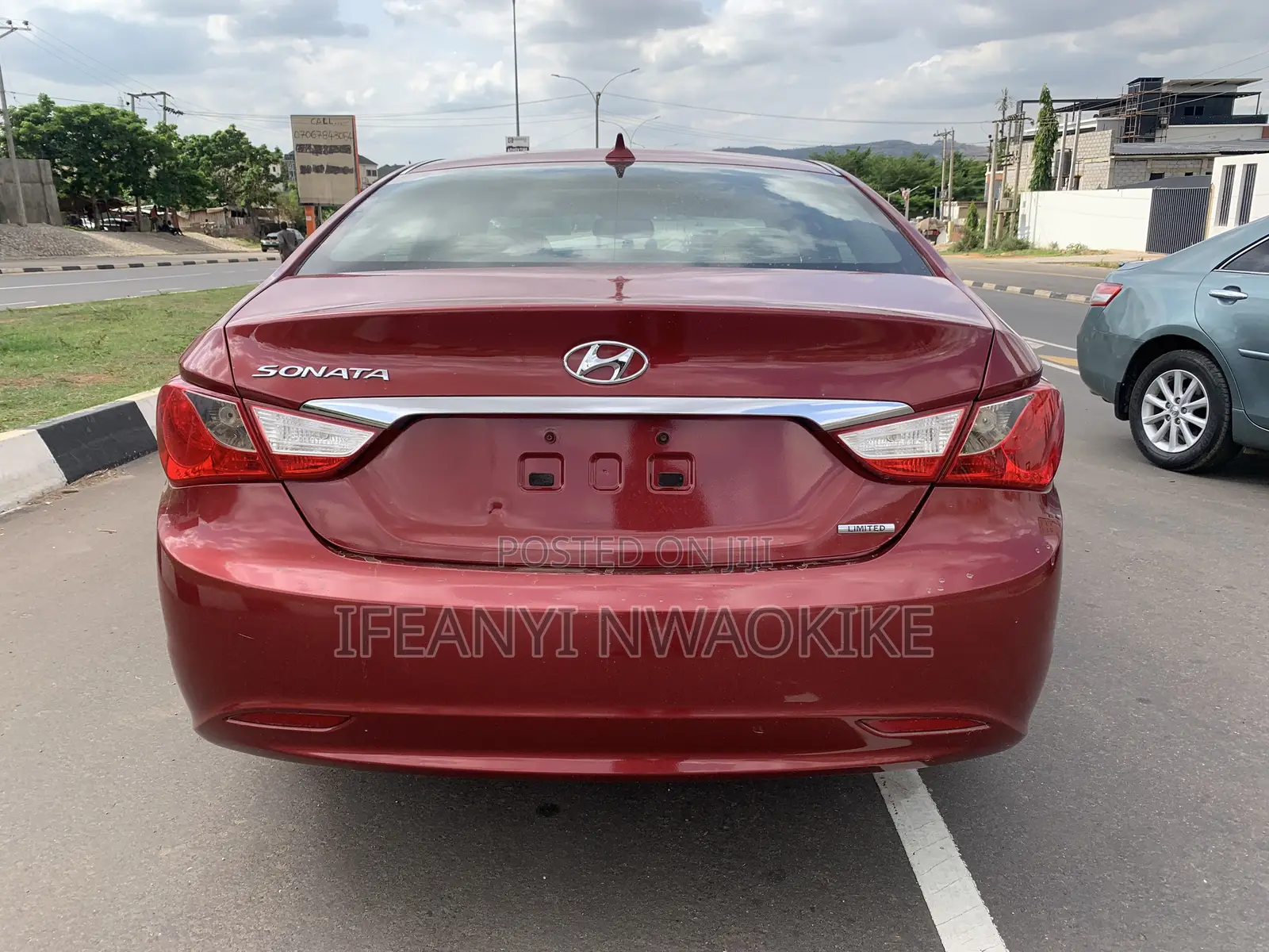 Hyundai Sonata Limited 2.0T Sedan (2.0L 4cyl 6A) 2013 Red