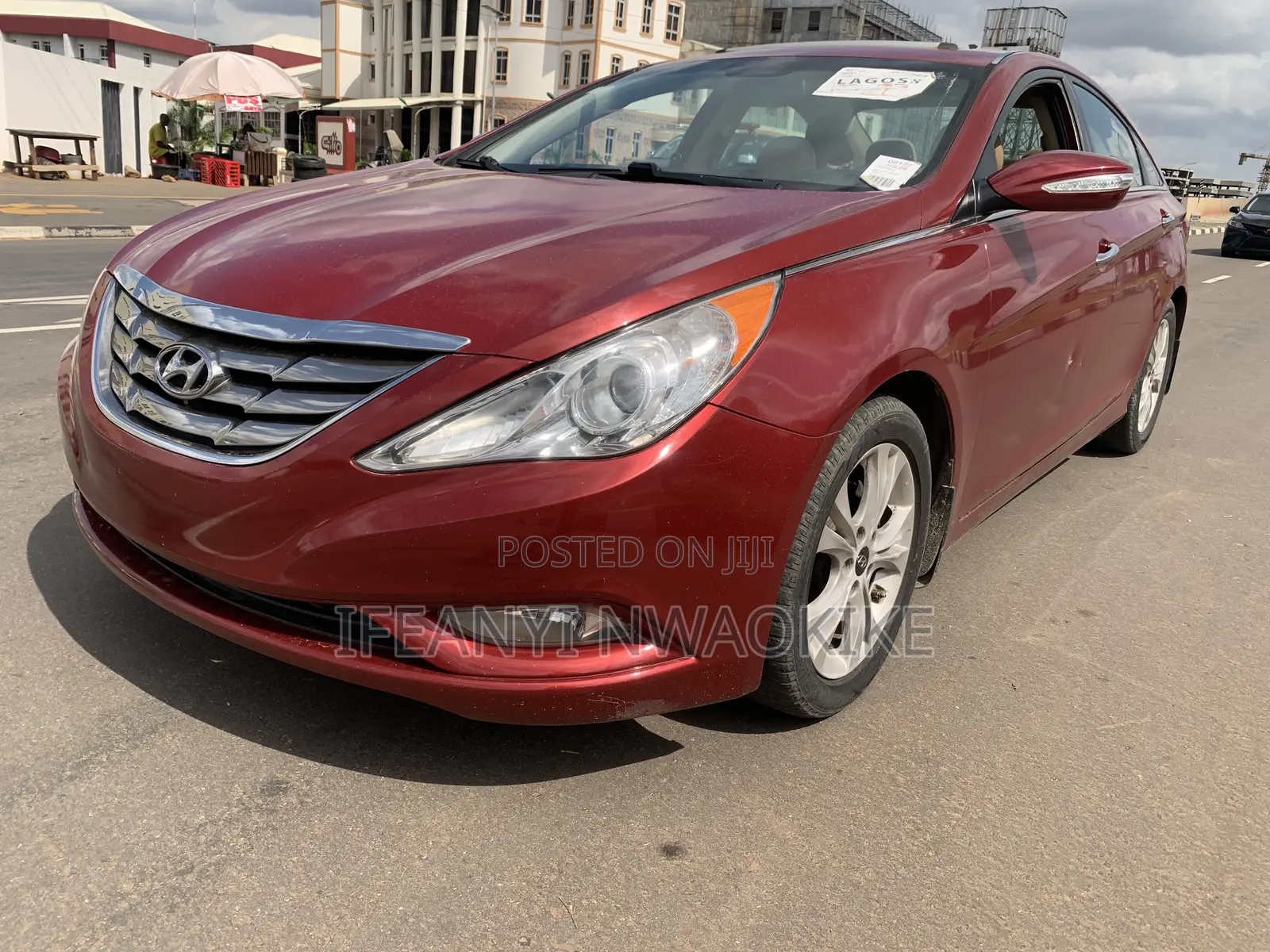 Hyundai Sonata Limited 2.0T Sedan (2.0L 4cyl 6A) 2013 Red